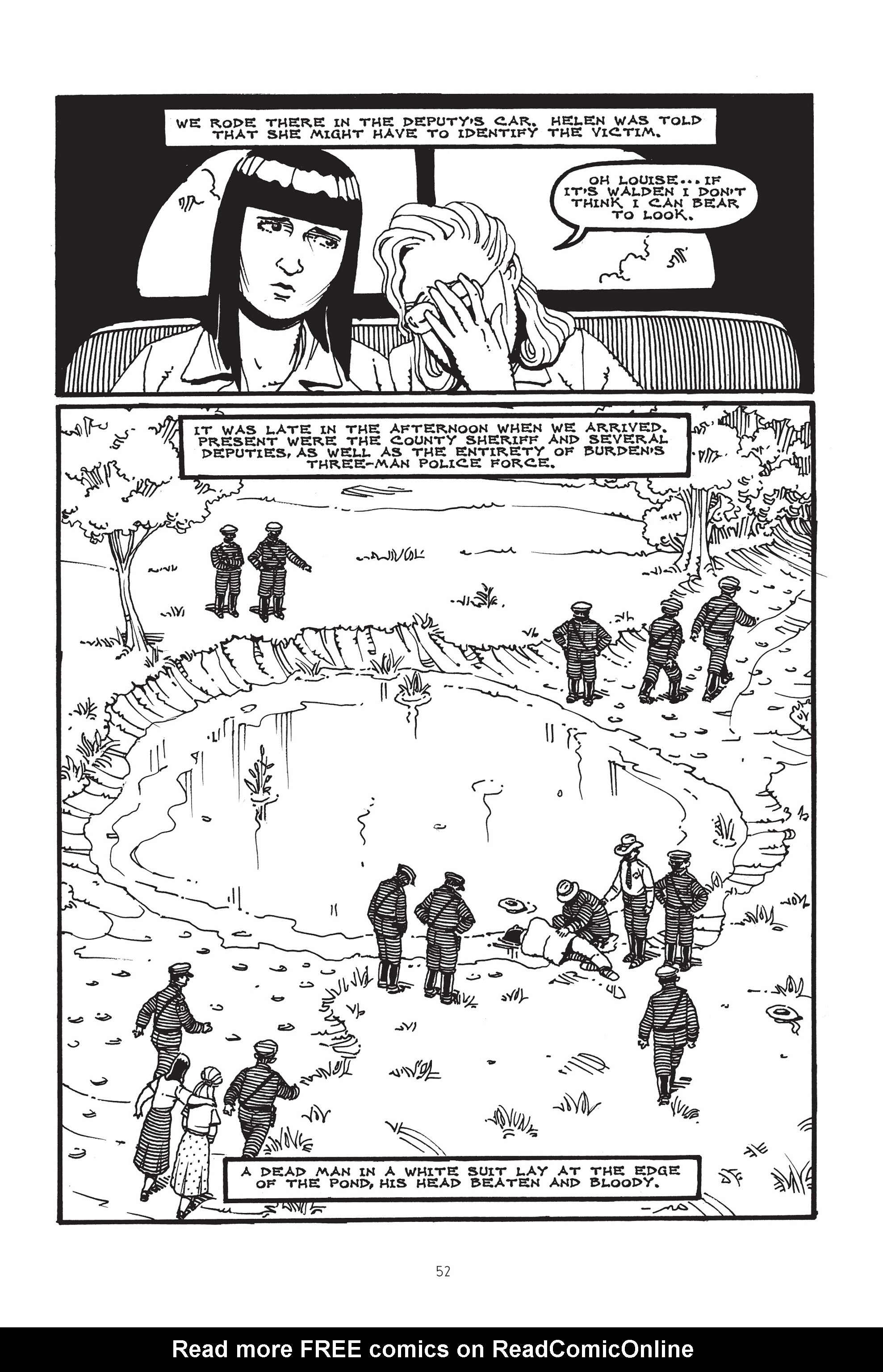 Read online Louise Brooks: Detective comic -  Issue # TPB - 53