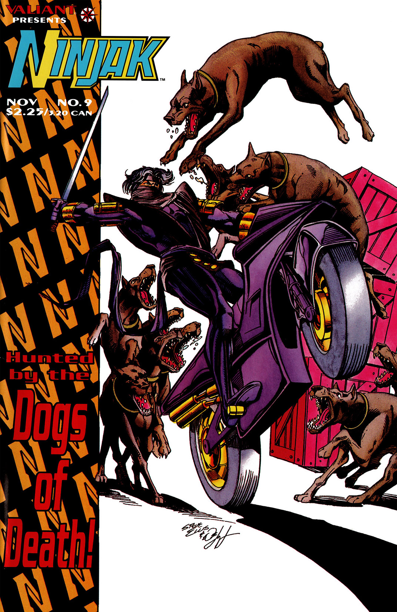 Read online Ninjak (1994) comic -  Issue #9 - 1