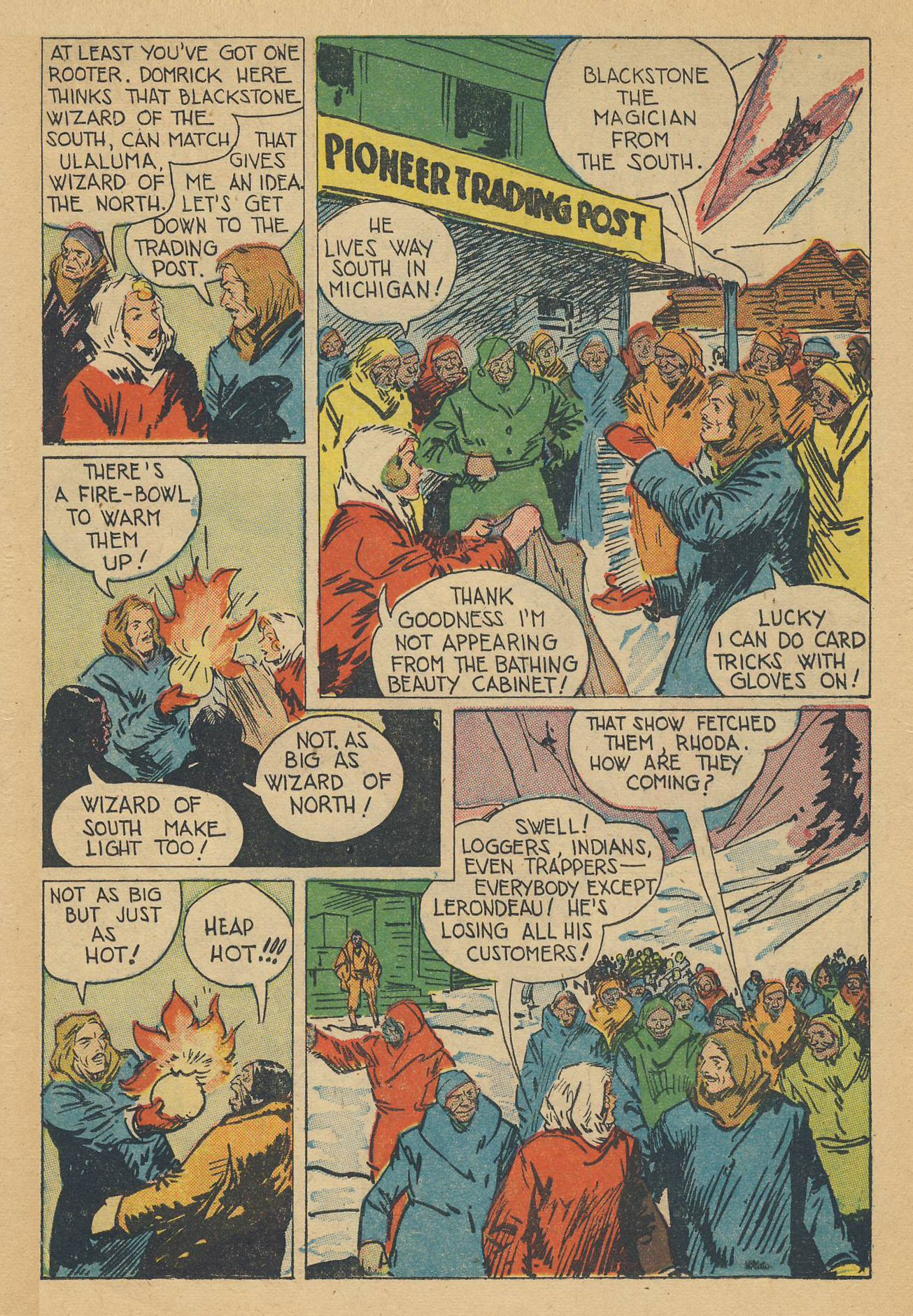 Read online Super-Magician Comics comic -  Issue #27 - 28