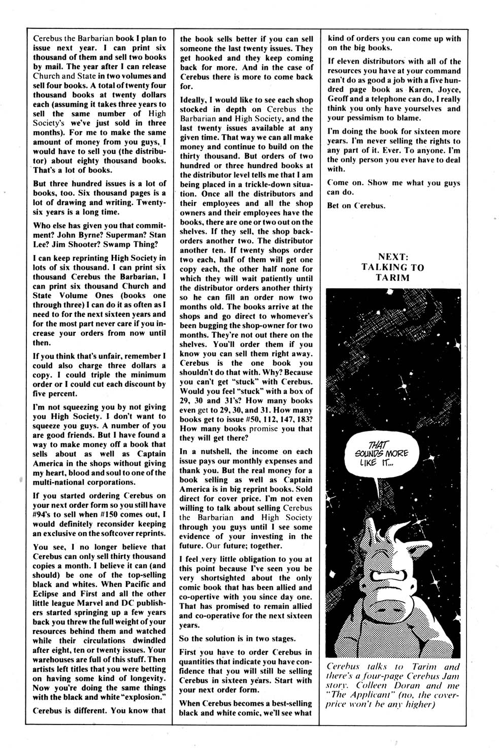 Read online Cerebus comic -  Issue #90 - 25