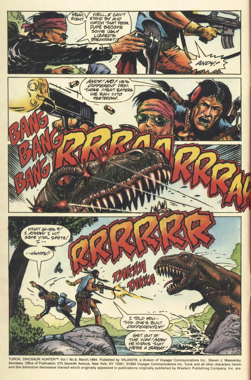 Read online Turok, Dinosaur Hunter (1993) comic -  Issue #9 - 4