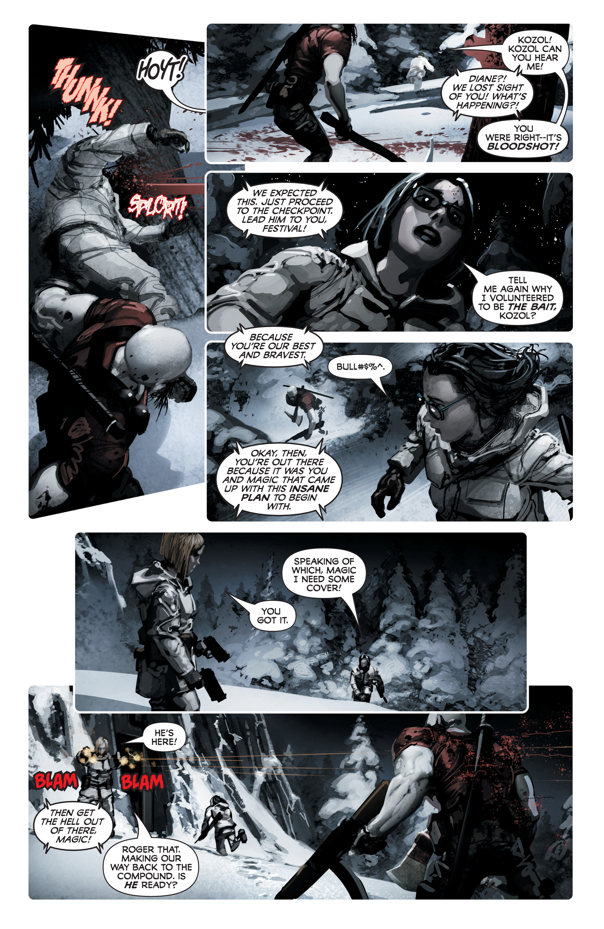 Read online Divinity III: Komandar Bloodshot comic -  Issue # Full - 8