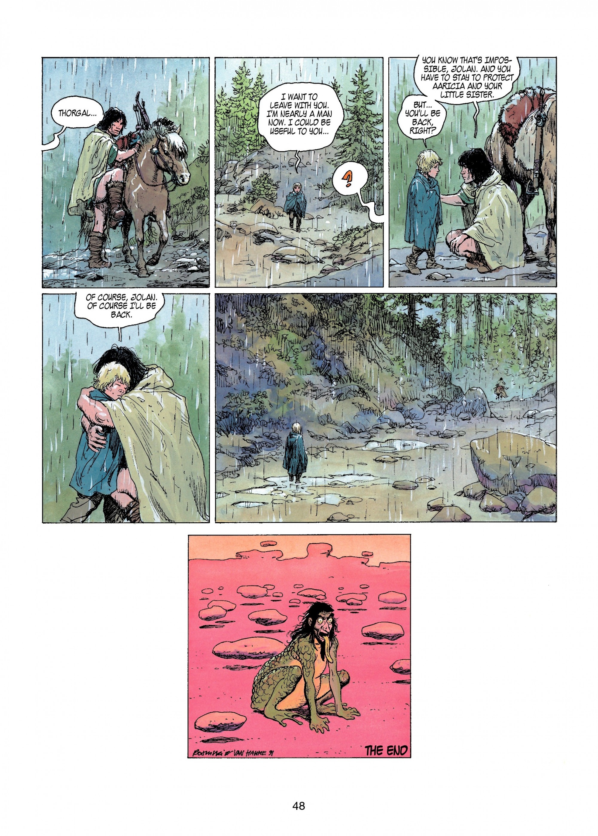 Read online Thorgal comic -  Issue #9 - 48