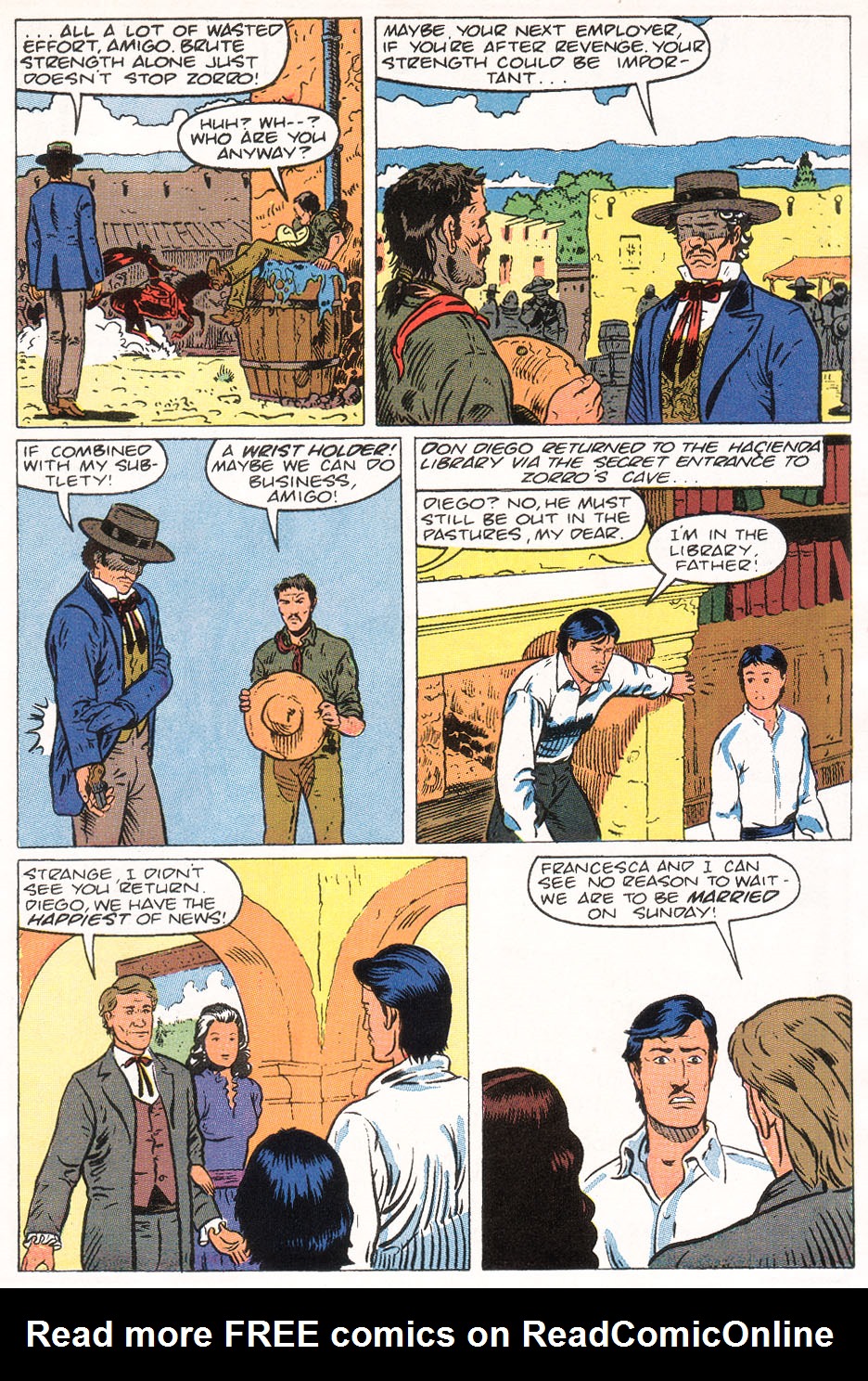 Read online Zorro (1990) comic -  Issue #11 - 17
