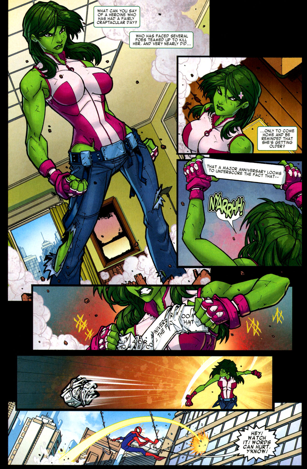 Read online She-Hulk Sensational comic -  Issue # Full - 4