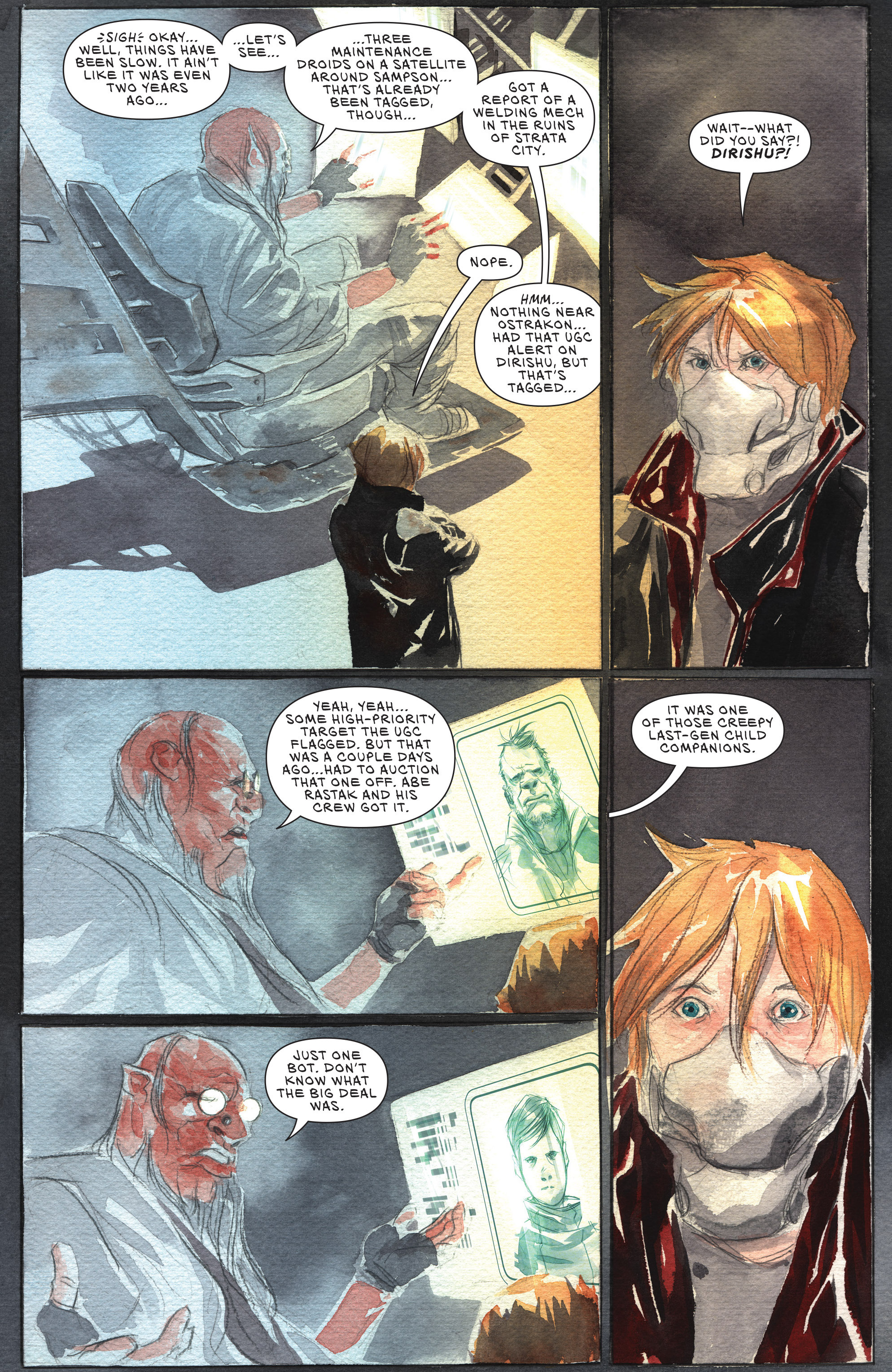 Read online Descender comic -  Issue #7 - 15