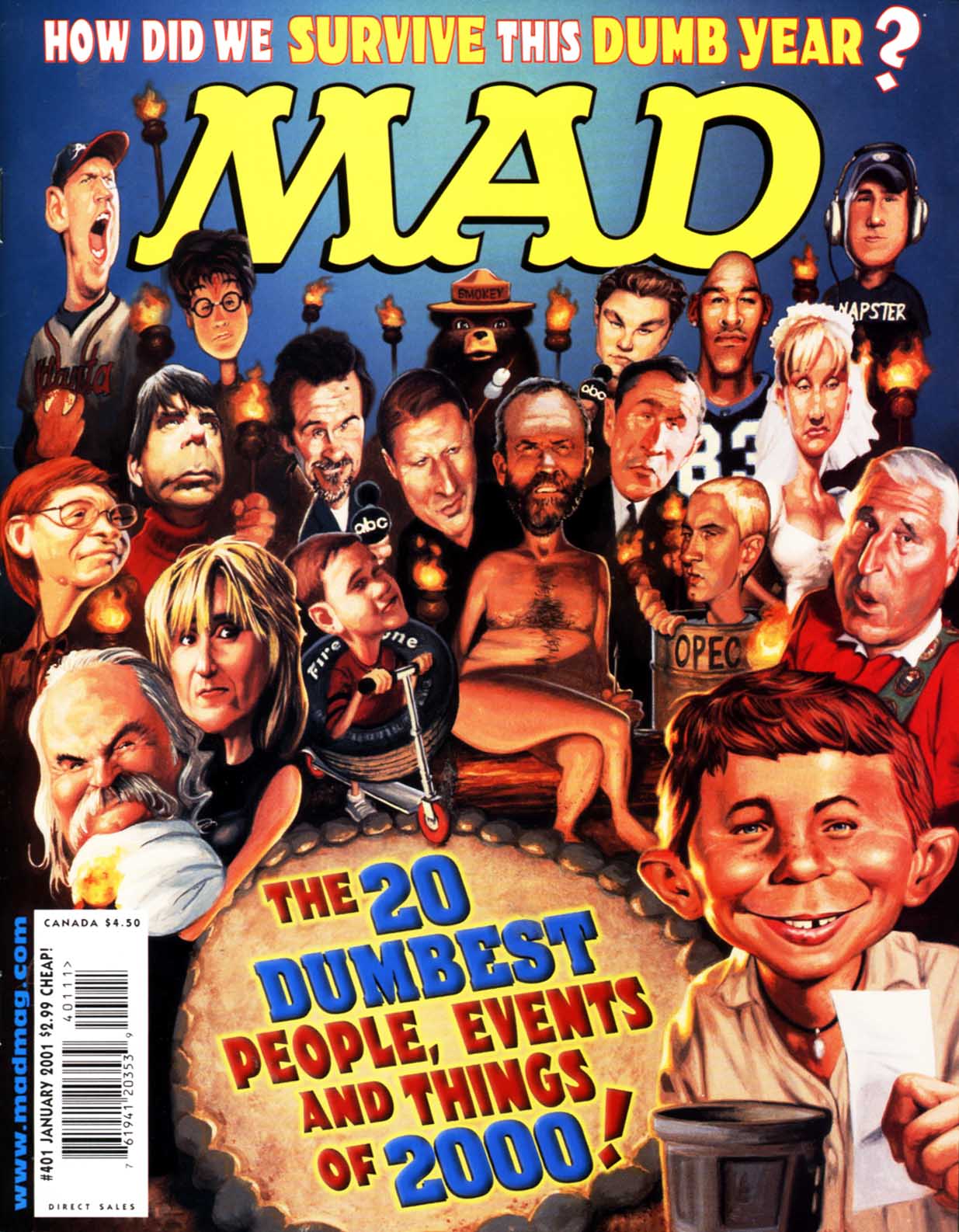 Read online MAD comic -  Issue #401 - 1