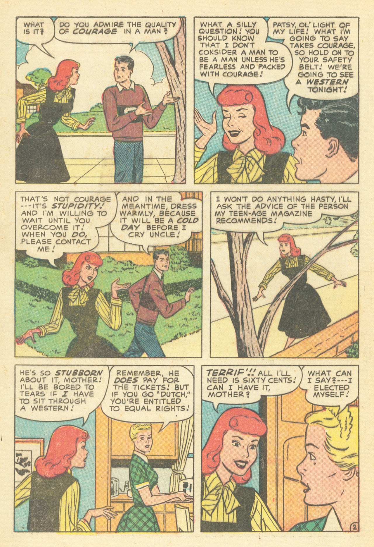 Read online Patsy and her Pals comic -  Issue #23 - 4