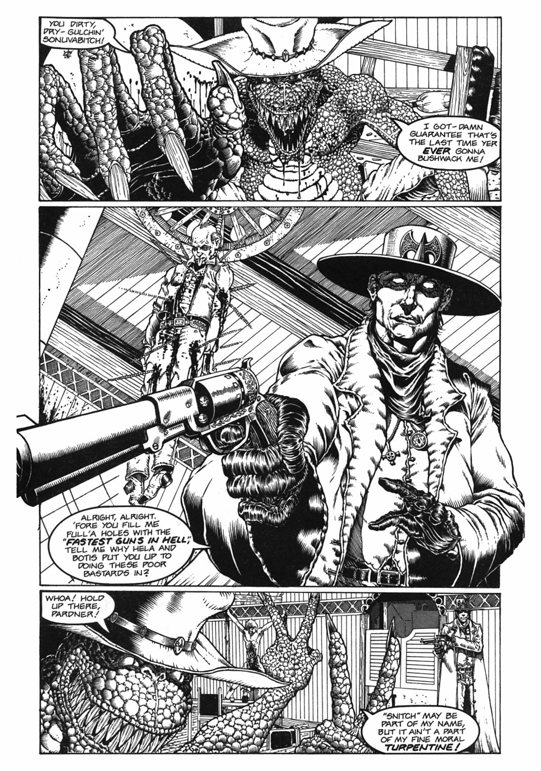 Read online Gunfighters in Hell comic -  Issue #2 - 9
