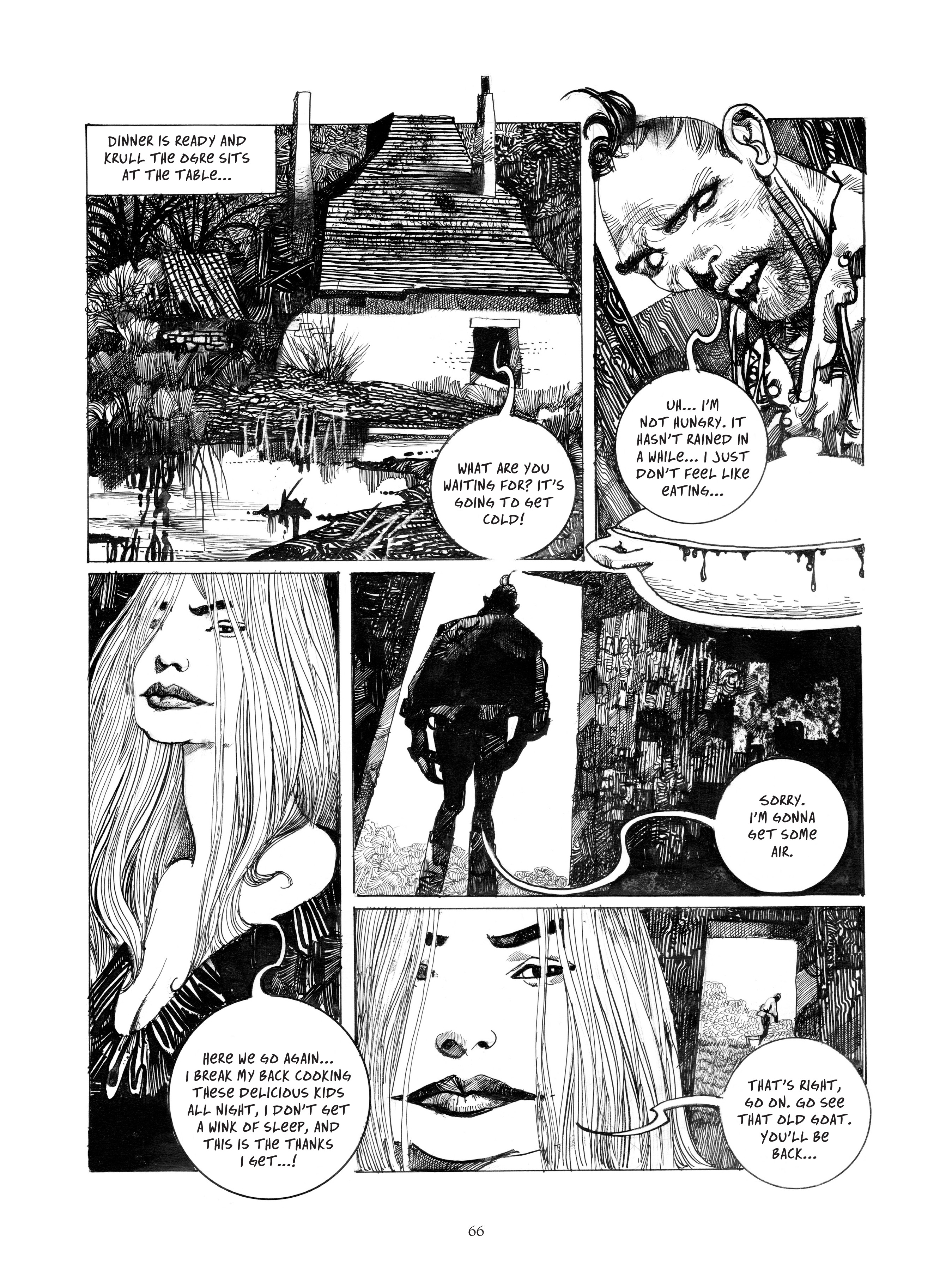 Read online The Collected Toppi comic -  Issue # TPB 1 (Part 1) - 64
