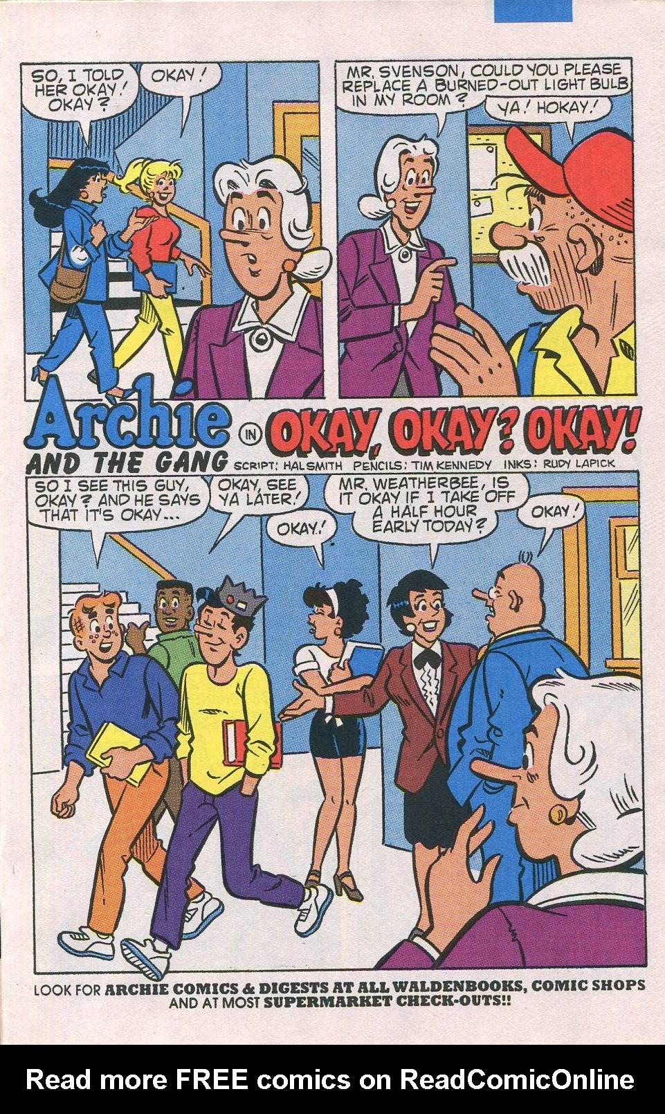 Read online Everything's Archie comic -  Issue #156 - 29