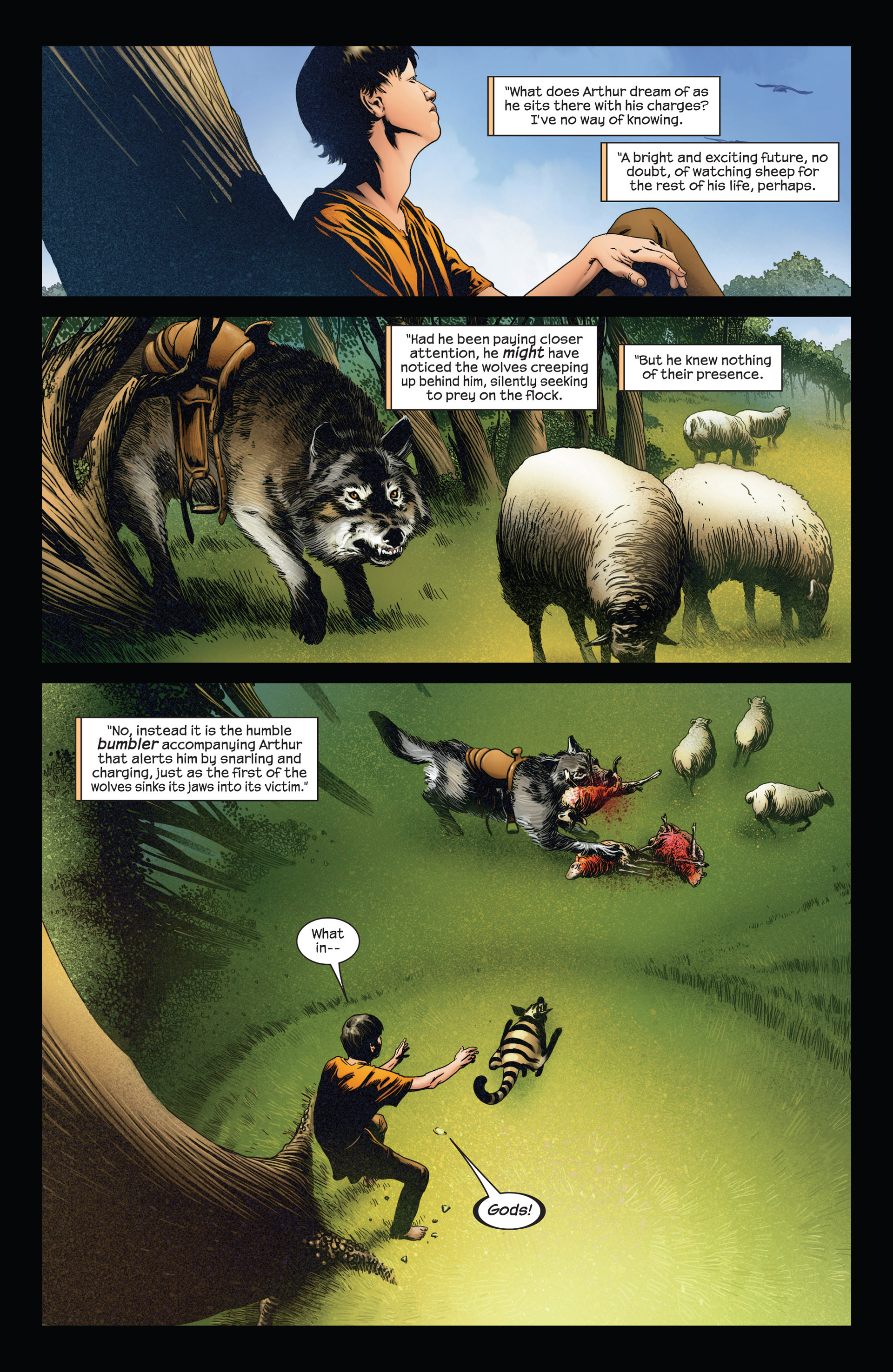 Read online Dark Tower: The Gunslinger - So Fell Lord Perth comic -  Issue # Full - 8
