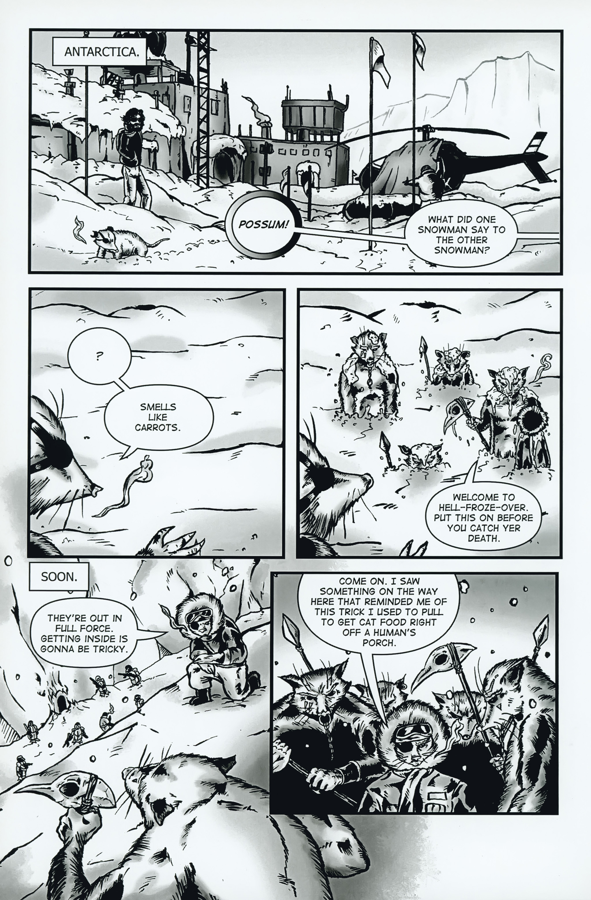 Read online Penguins vs. Possums comic -  Issue #3 - 22