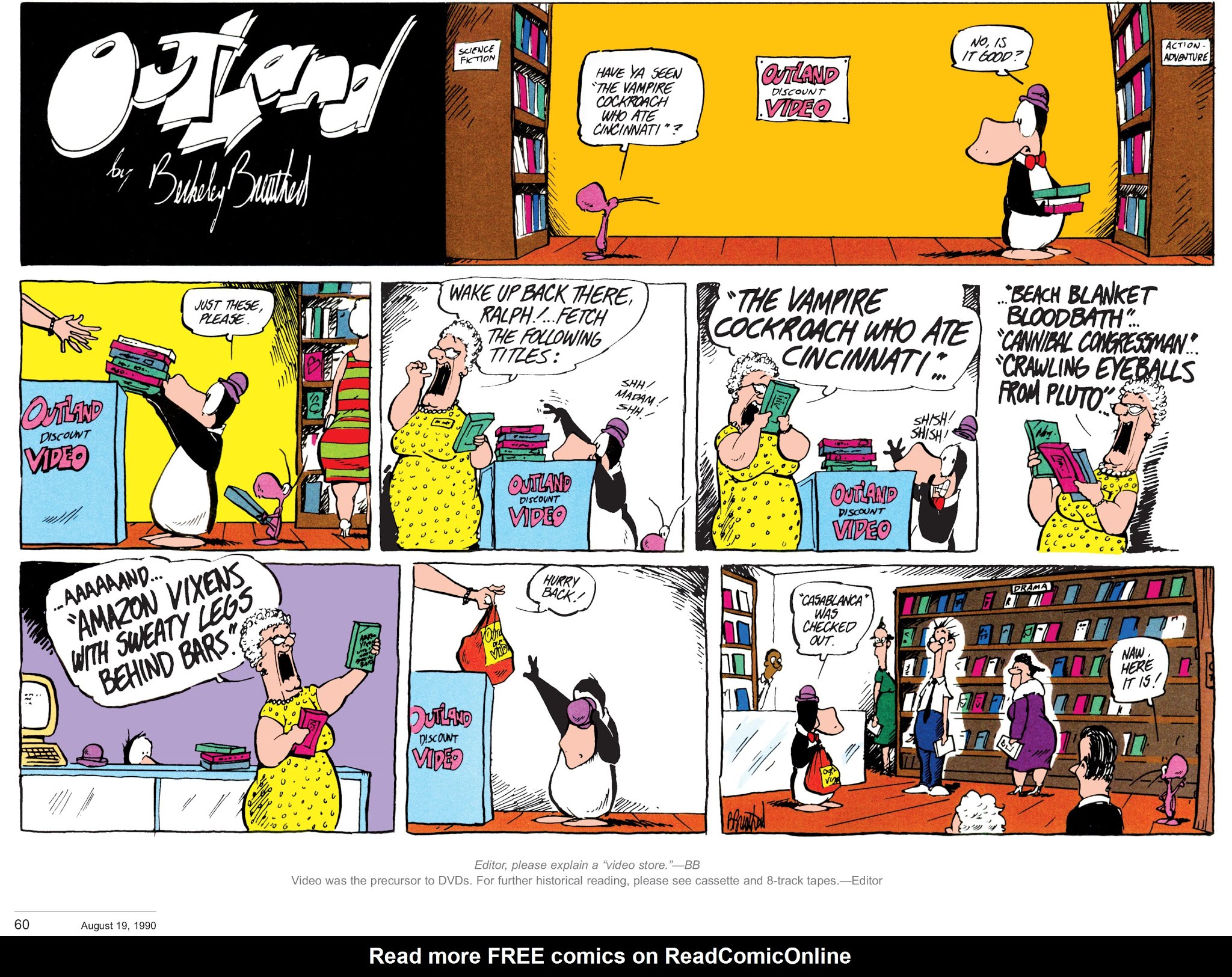 Read online Berkeley Breathed’s Outland comic -  Issue # TPB (Part 1) - 61