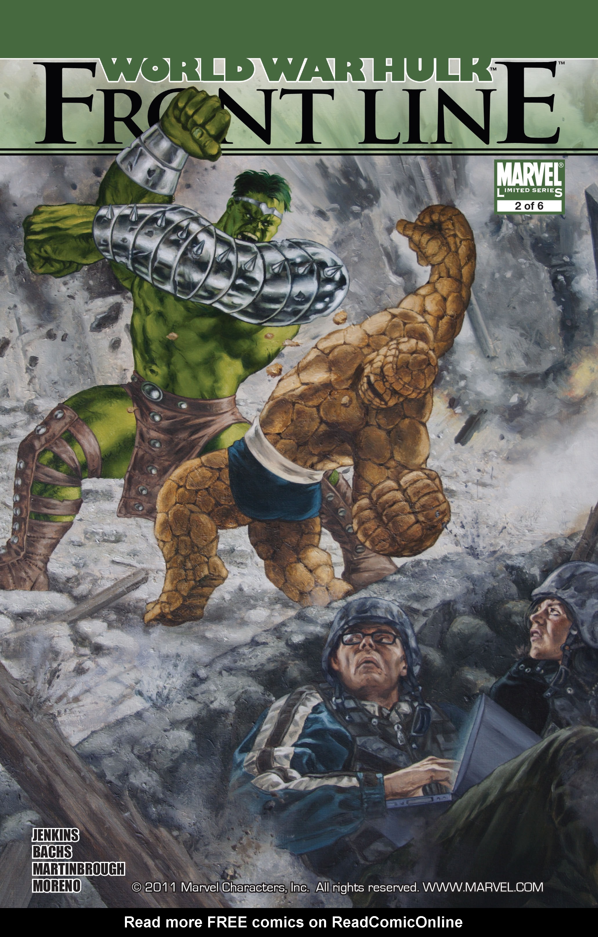 Read online World War Hulk: Front Line comic -  Issue #2 - 1