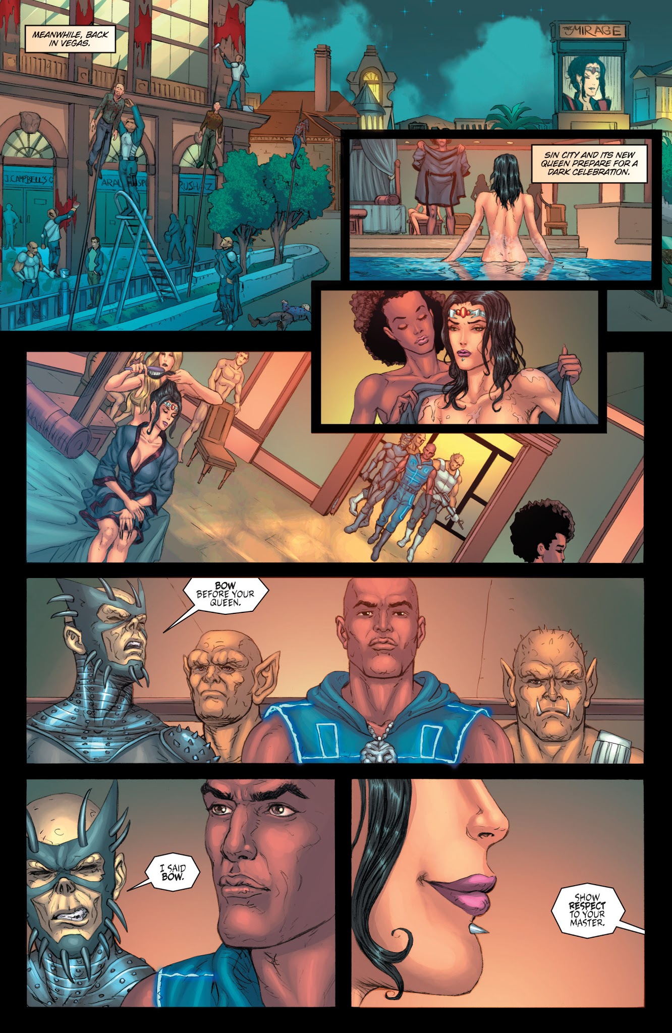 Read online Grimm Fairy Tales presents Realm War Age of Darkness comic -  Issue #4 - 15