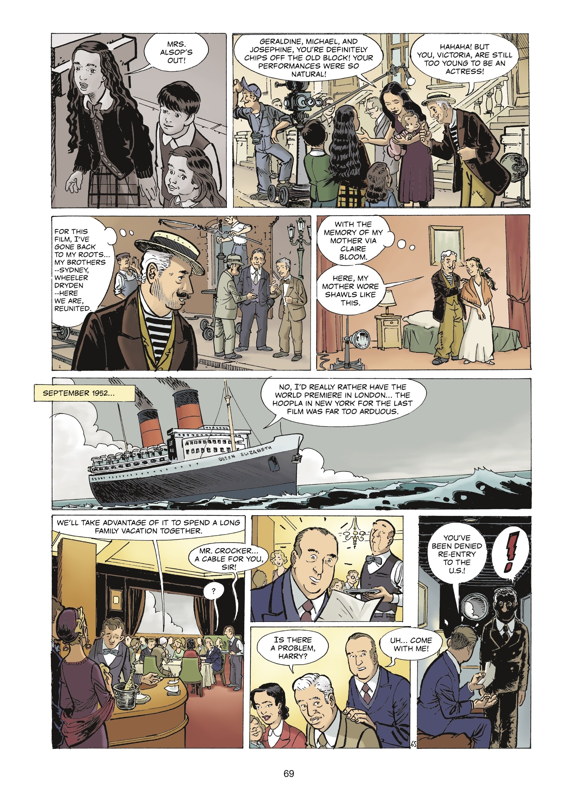 Read online The Stars of History: Charlie Chaplin comic -  Issue # TPB - 67