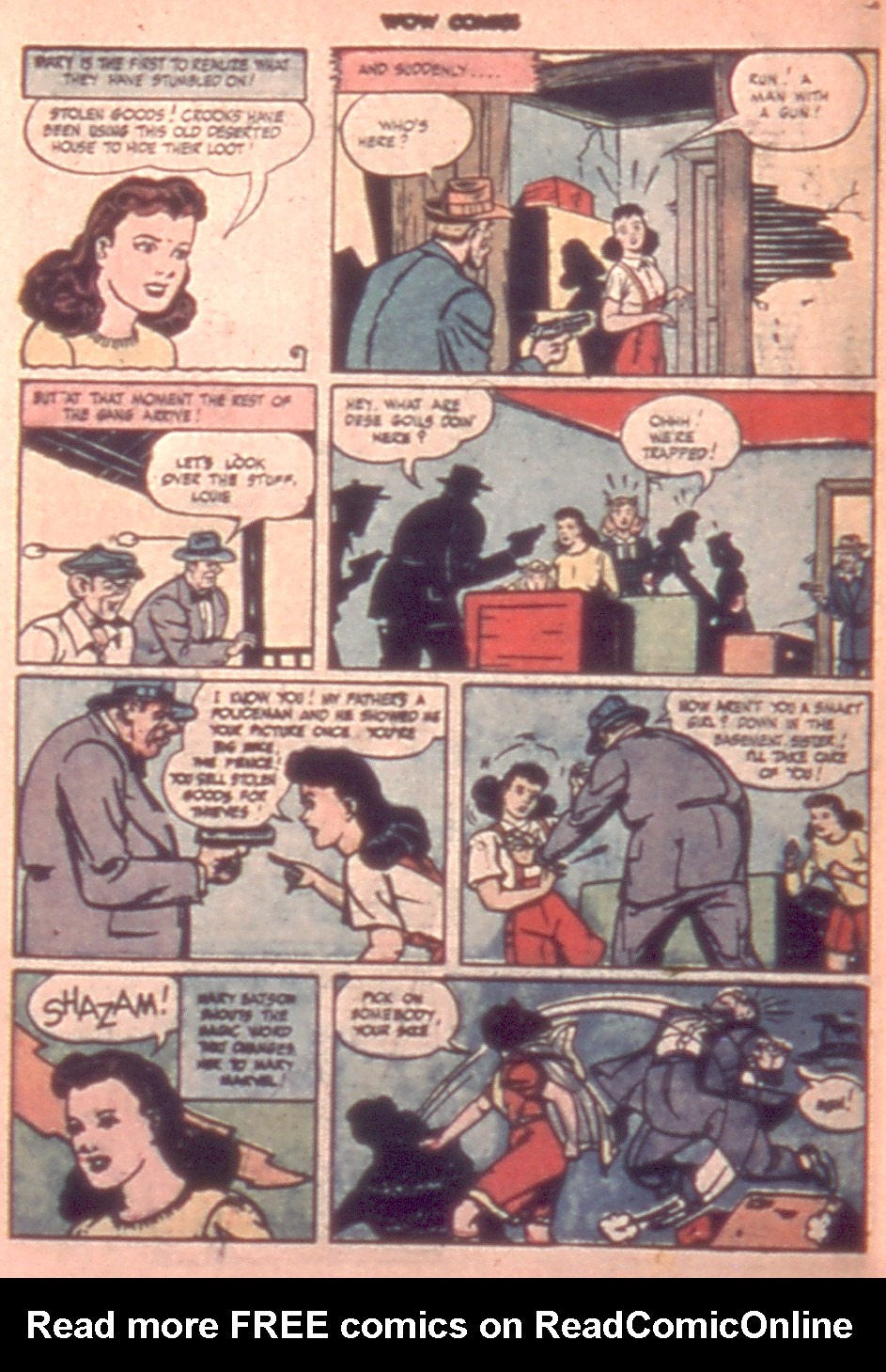 Read online Wow Comics comic -  Issue #39 - 6