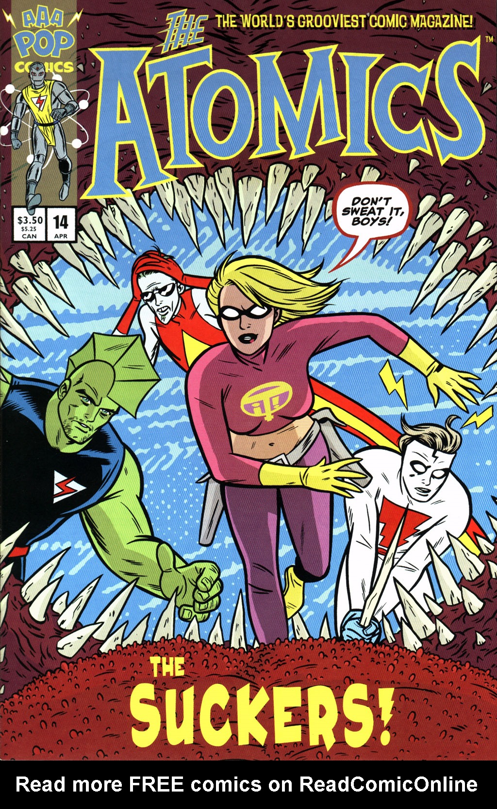 Read online The Atomics comic -  Issue #14 - 1