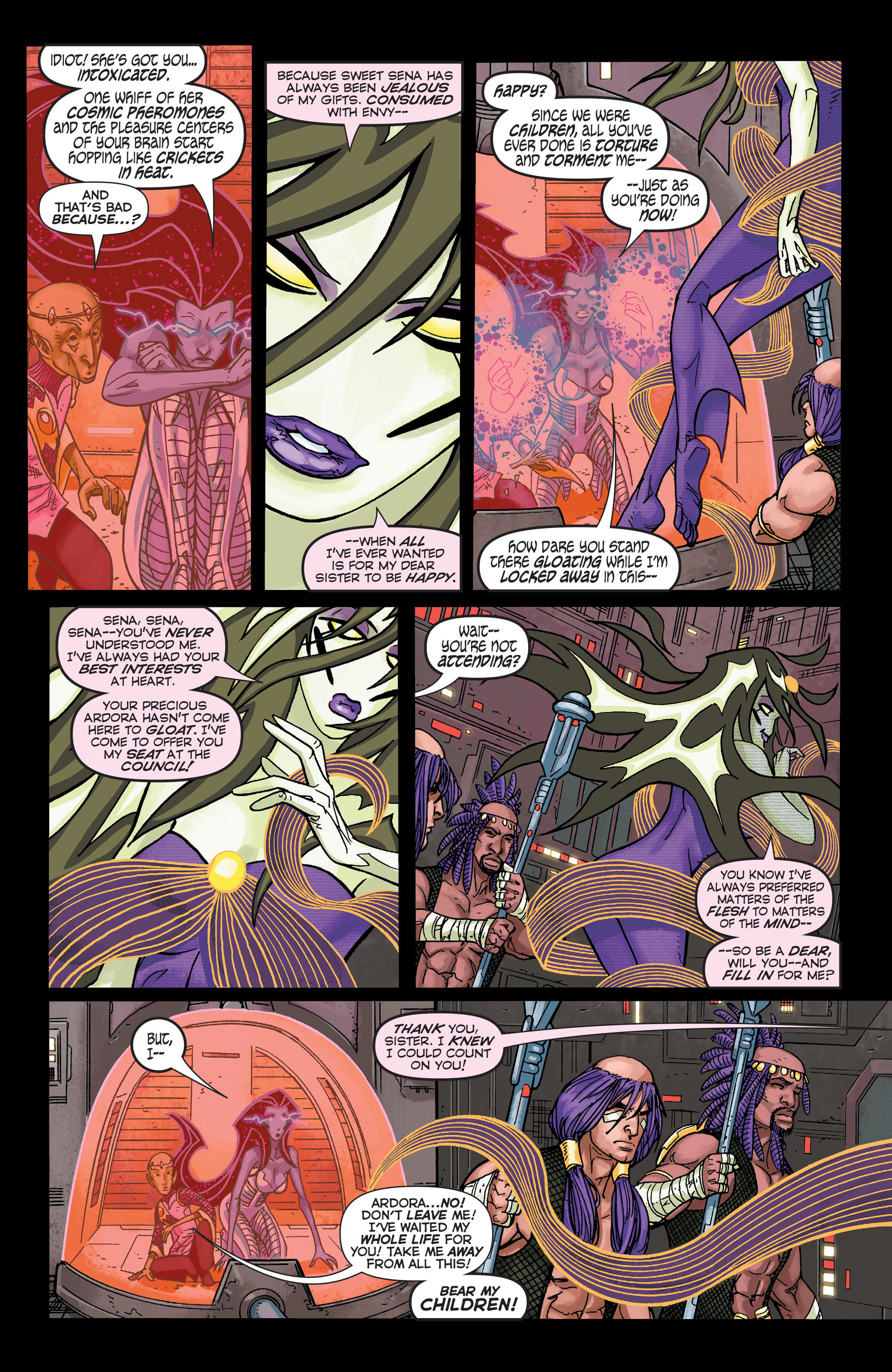 Read online Larfleeze comic -  Issue #8 - 9