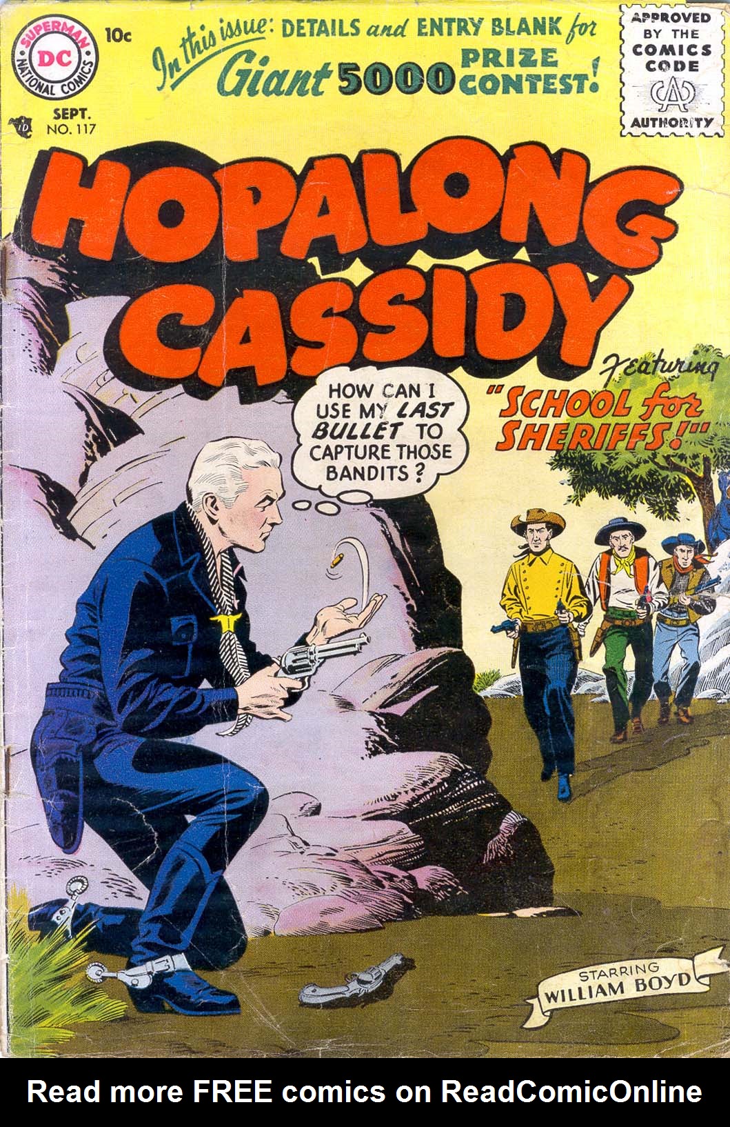 Read online Hopalong Cassidy comic -  Issue #117 - 1