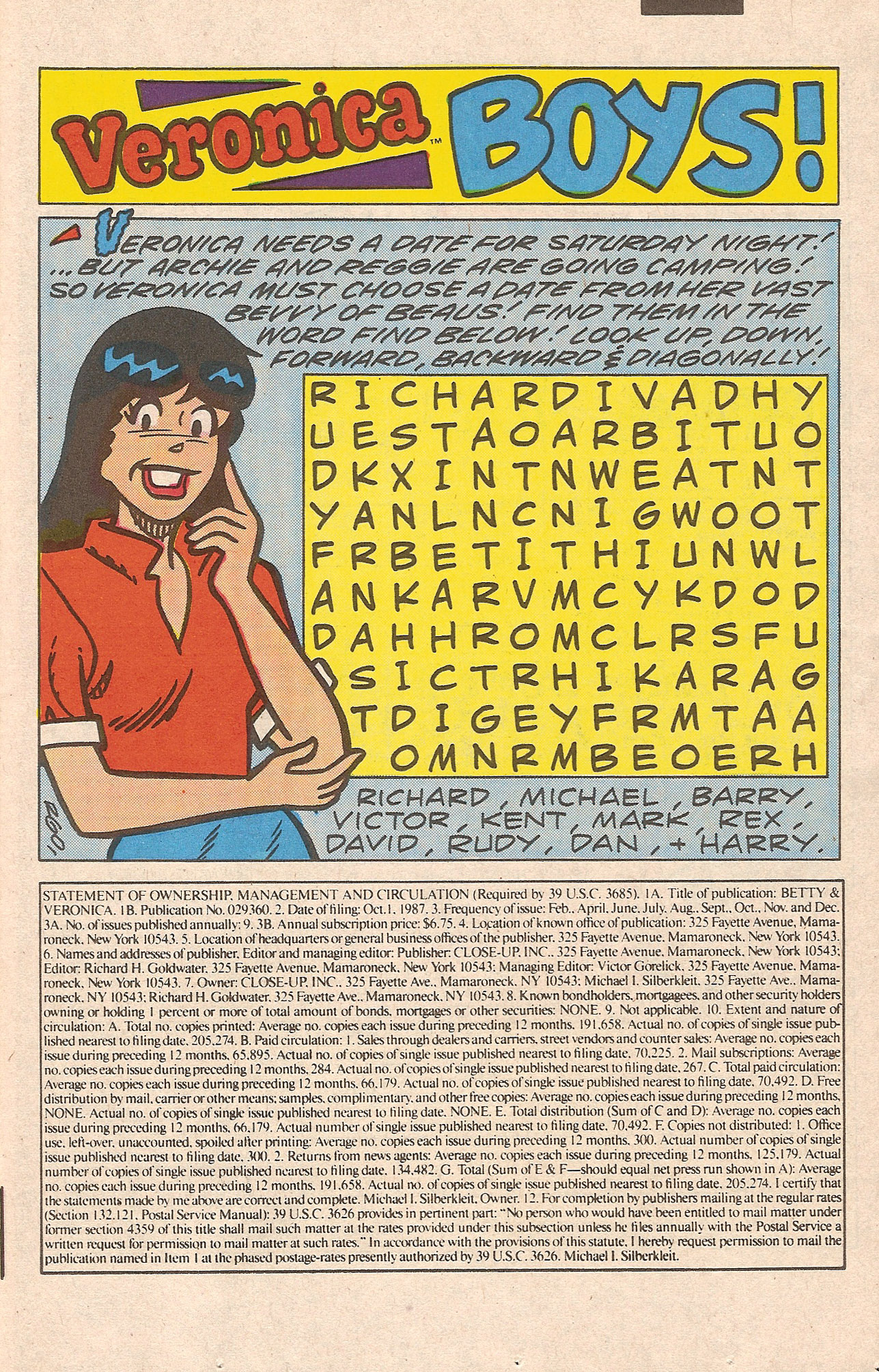 Read online Betty and Veronica (1987) comic -  Issue #9 - 11