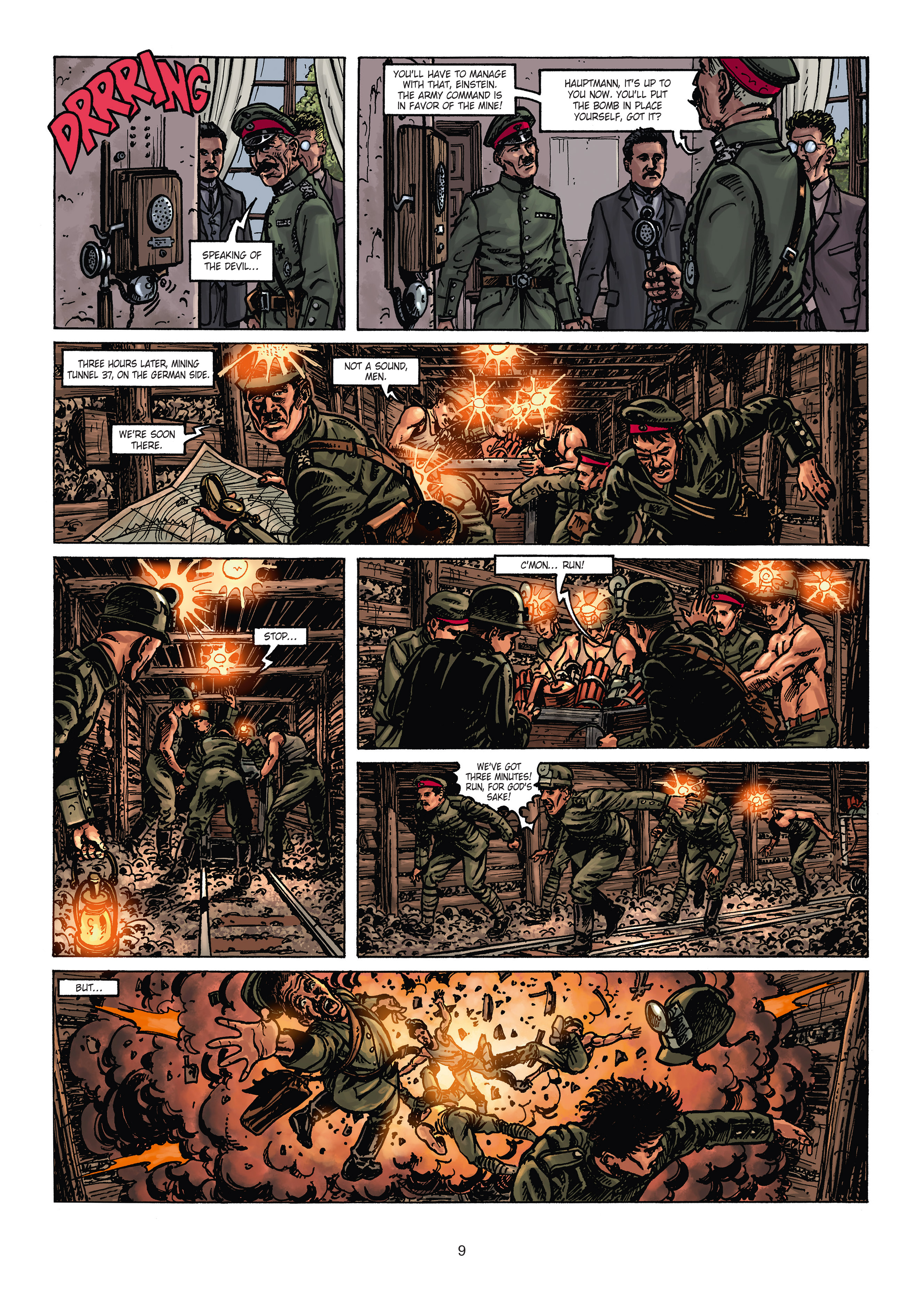 Read online War of the World War One Vol. 3: The Monsters from Mars comic -  Issue # Full - 9