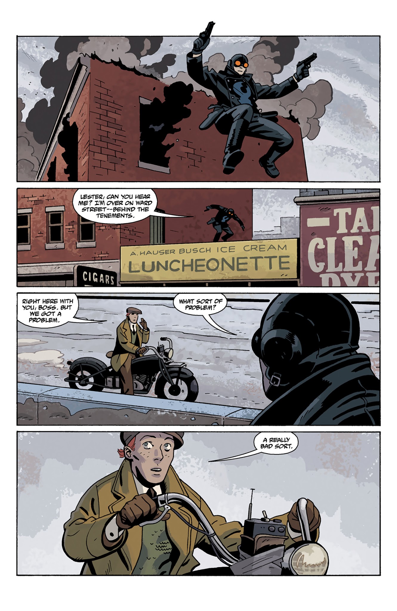 Read online Lobster Johnson: The Burning Hand comic -  Issue #3 - 14