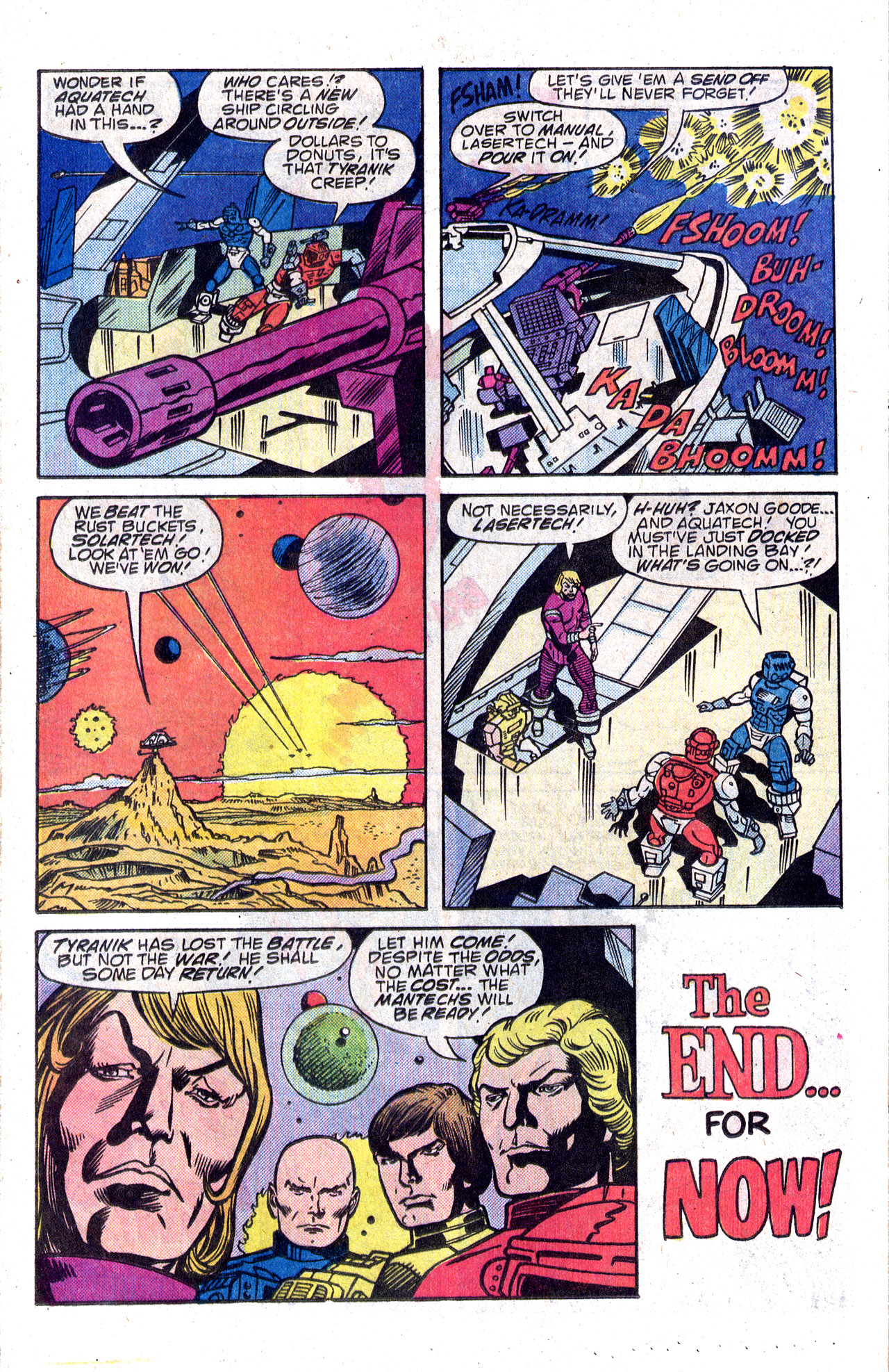 Read online ManTech Robot Warriors comic -  Issue #1 - 24