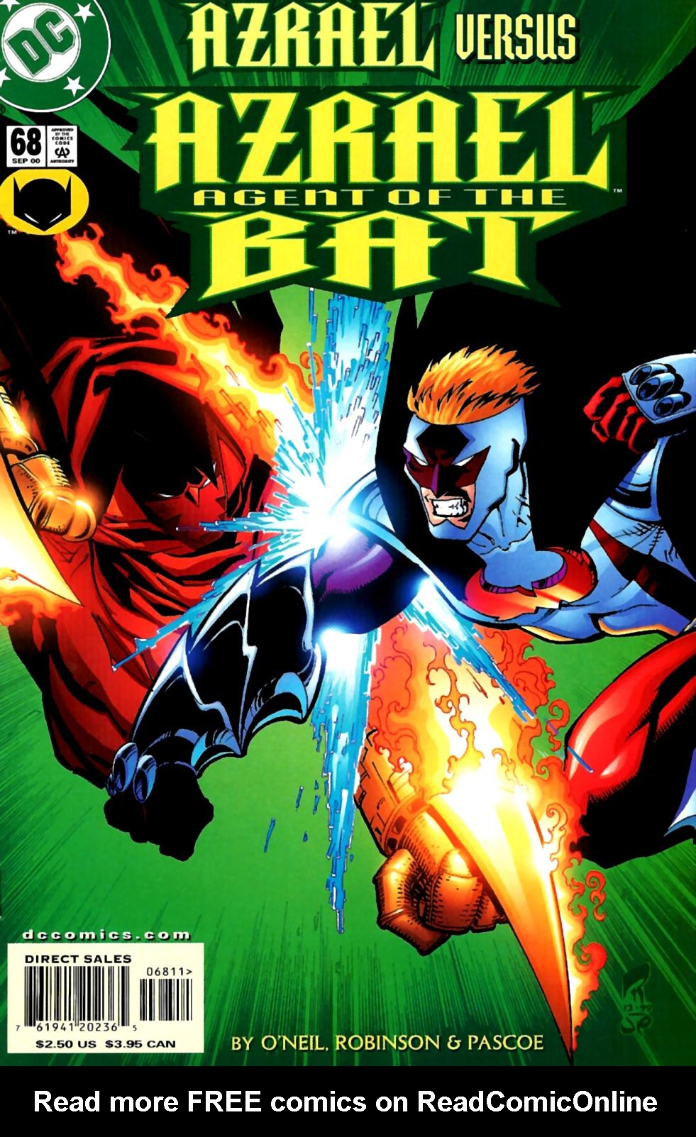 Read online Azrael: Agent of the Bat comic -  Issue #68 - 1