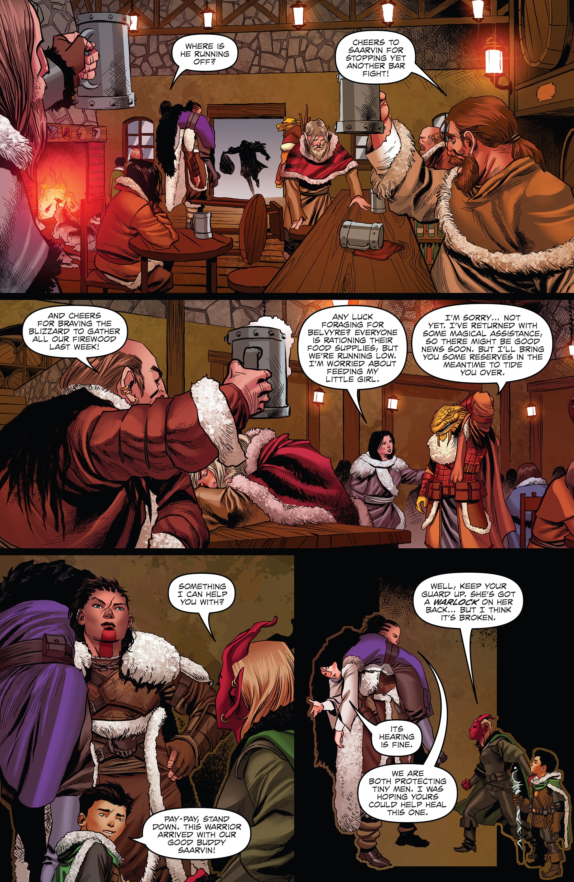 Read online Dungeons & Dragons: At the Spine of the World comic -  Issue #1 - 16