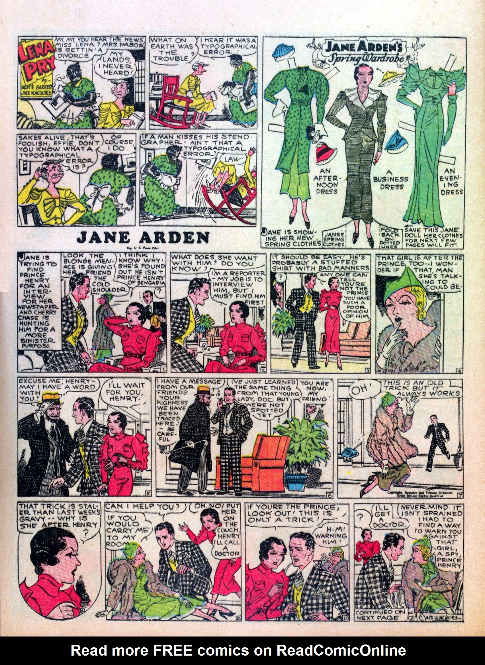 Read online Famous Funnies comic -  Issue #9 - 46