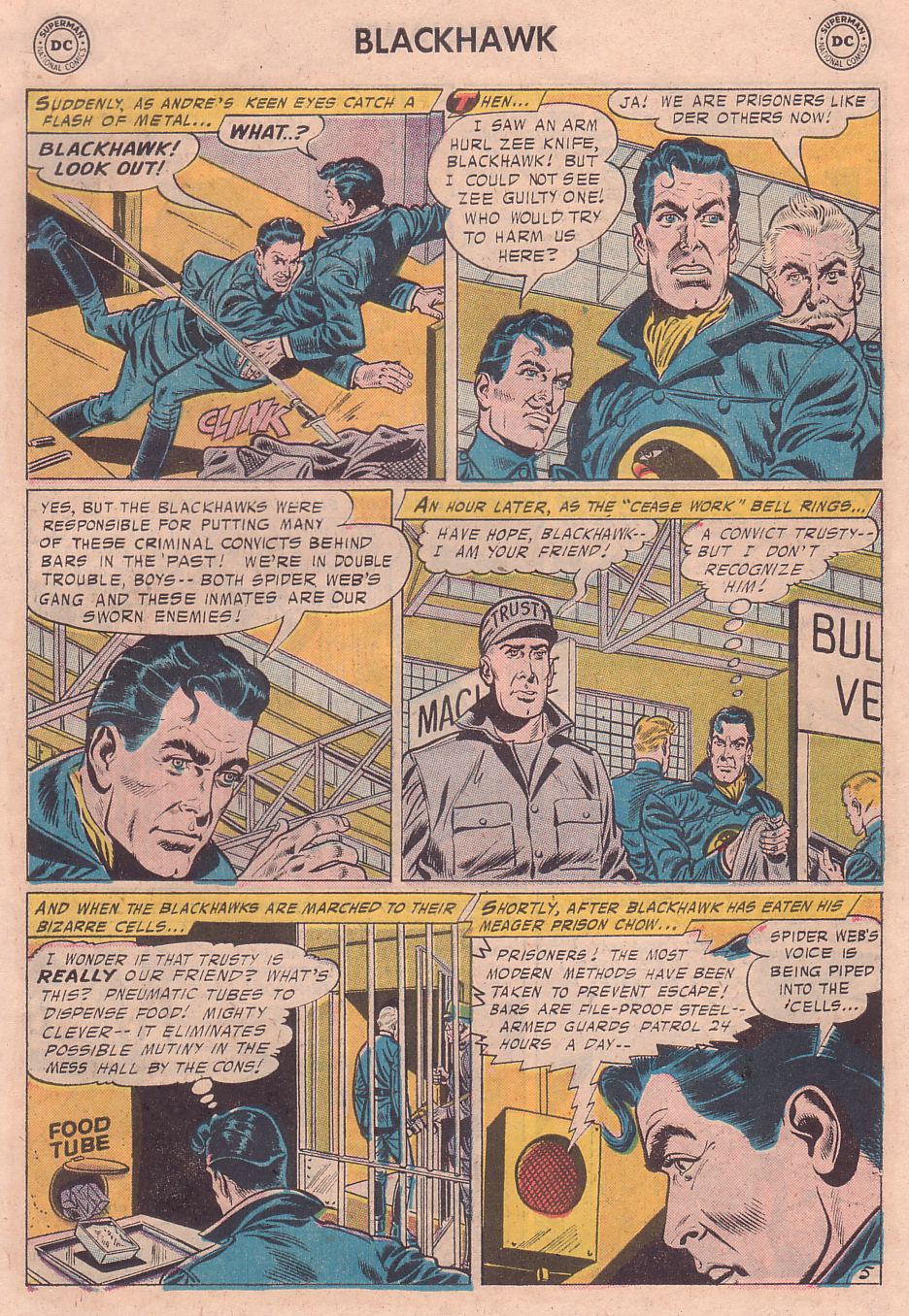 Read online Blackhawk (1957) comic -  Issue #116 - 7