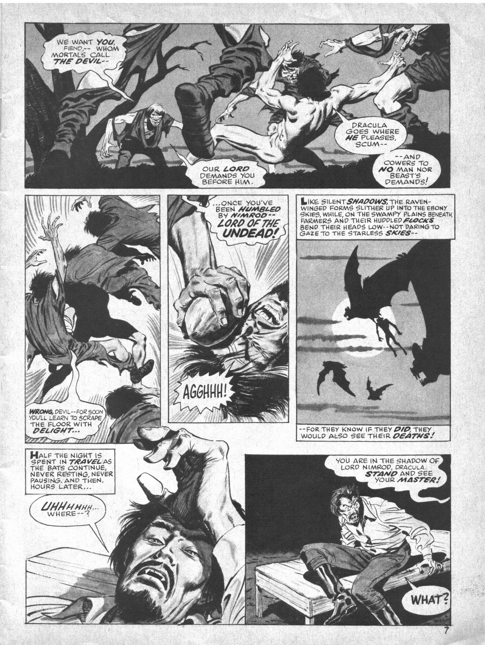 Read online Dracula Lives comic -  Issue #3 - 7