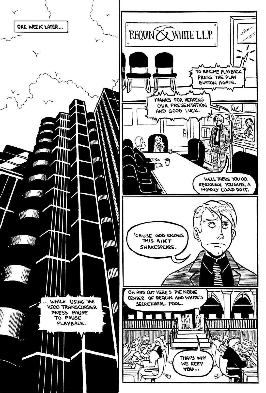 Freelance Blues issue TPB - Page 18