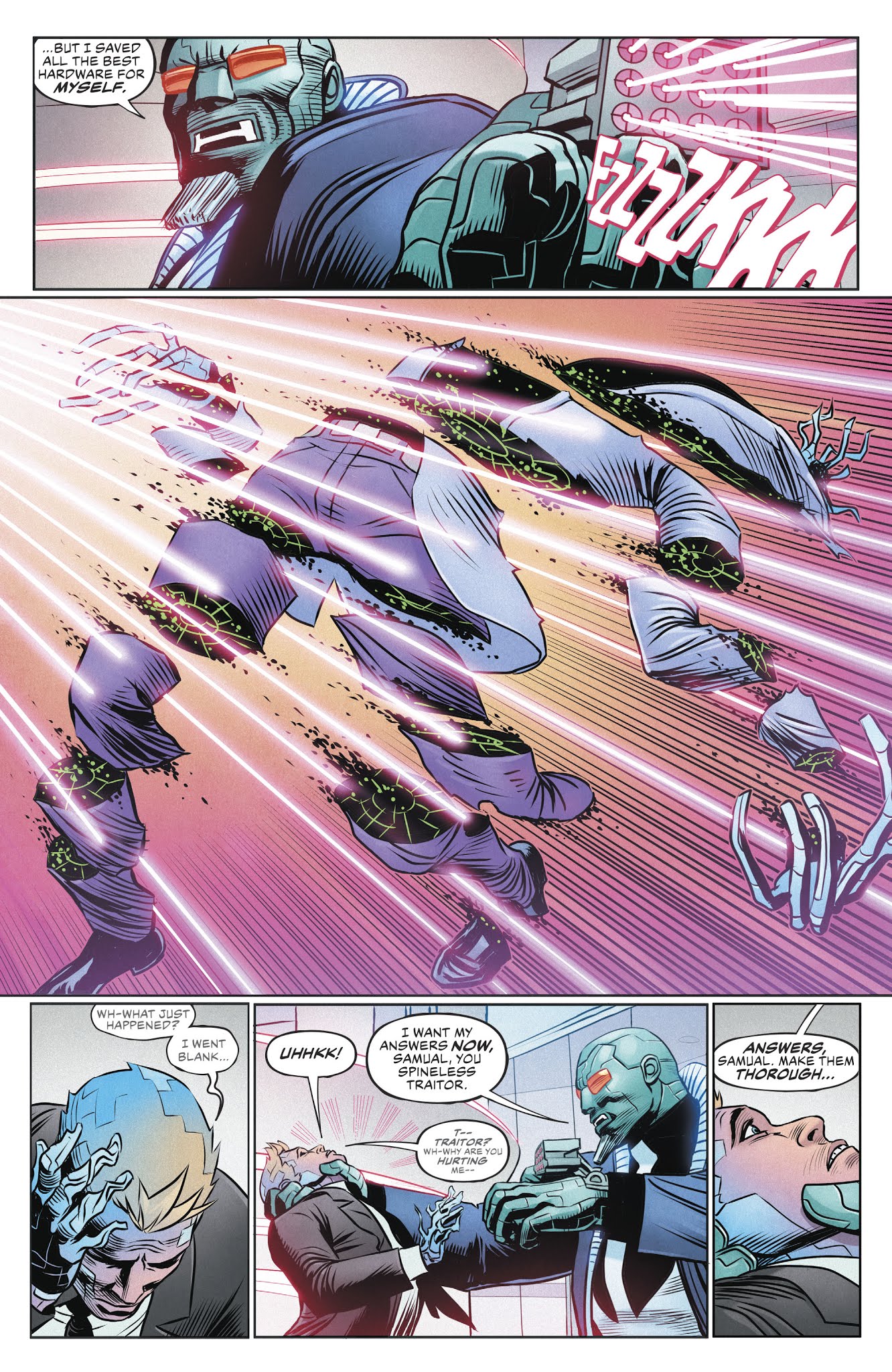 Read online The Silencer comic -  Issue #8 - 12