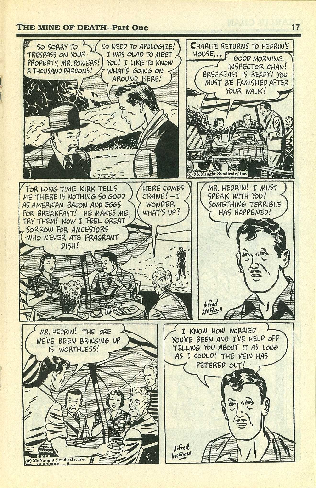 Read online Charlie Chan comic -  Issue #1 - 19