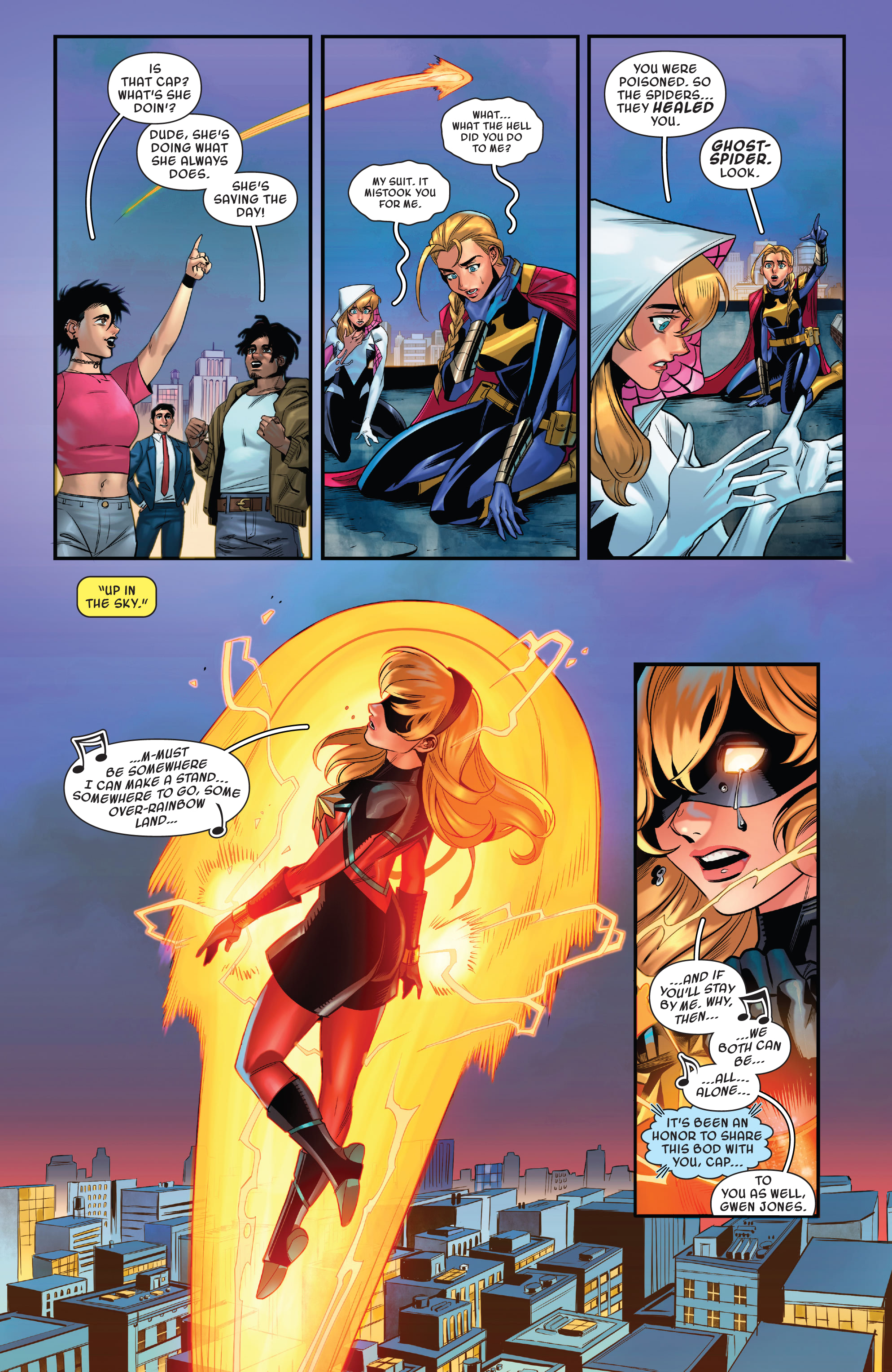 Read online Spider-Gwen: Gwenverse comic -  Issue #4 - 19