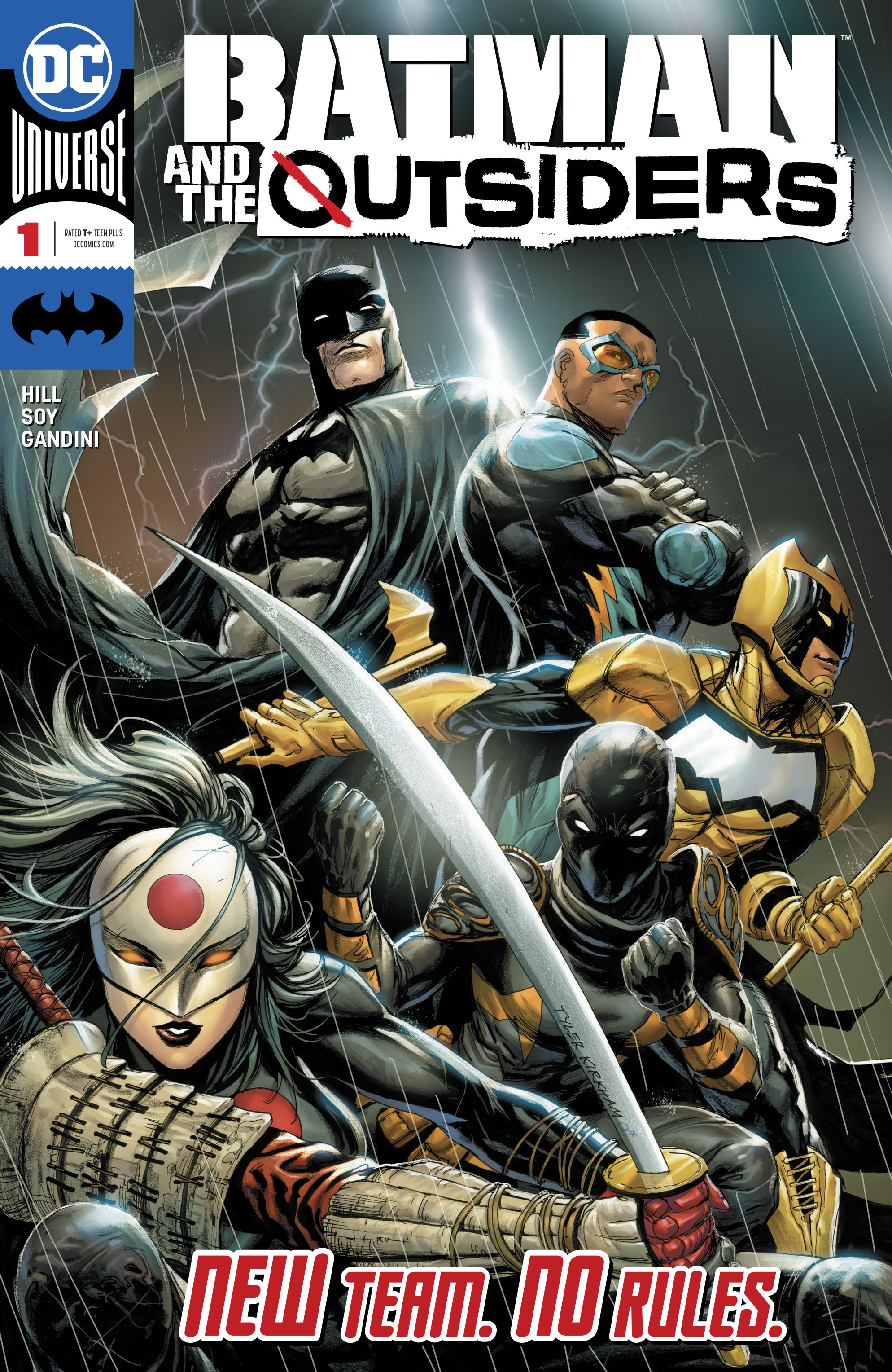 Read online Batman & the Outsiders comic -  Issue #1 - 1