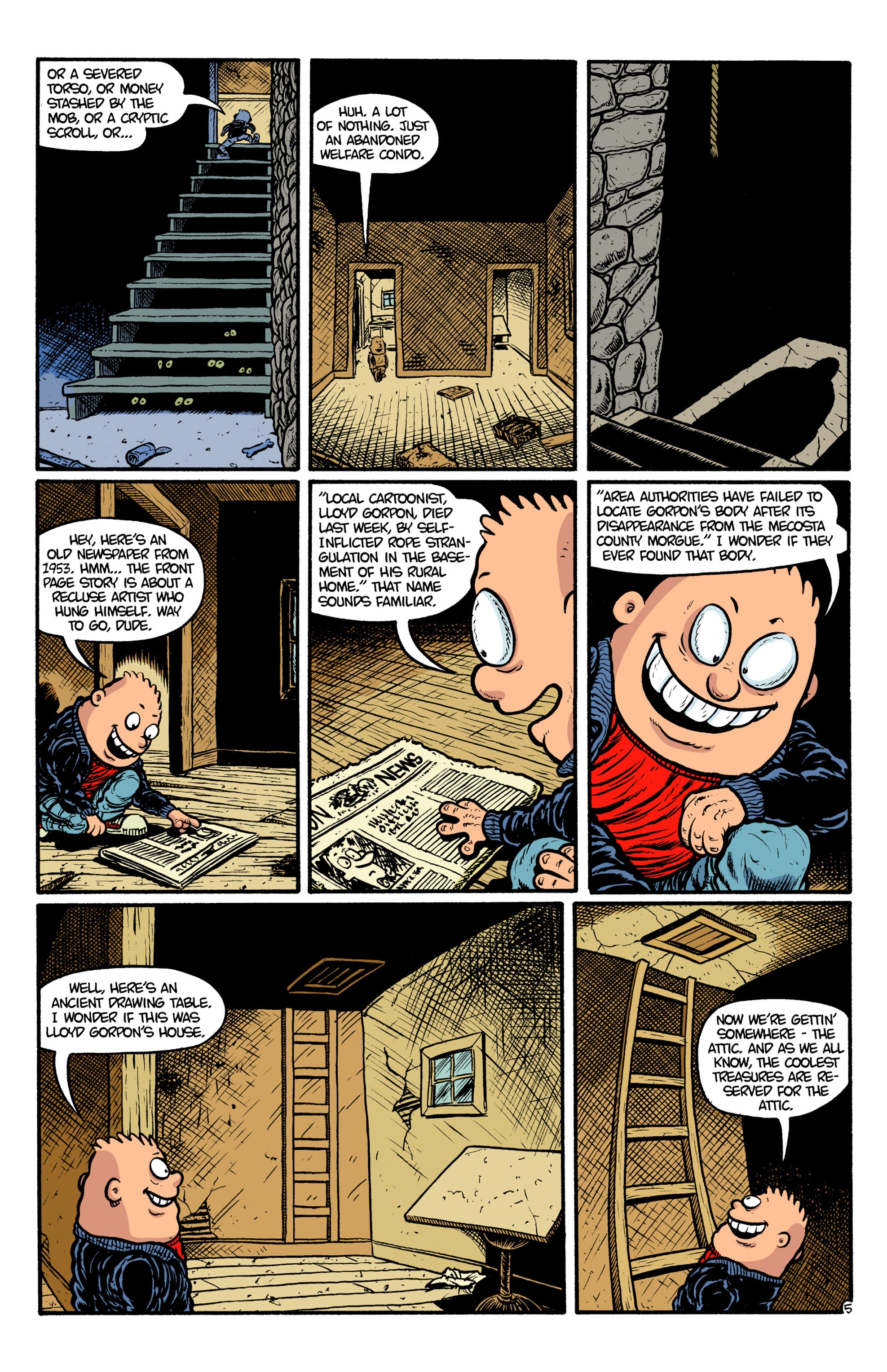 Read online Weird Melvin comic -  Issue #5 - 18