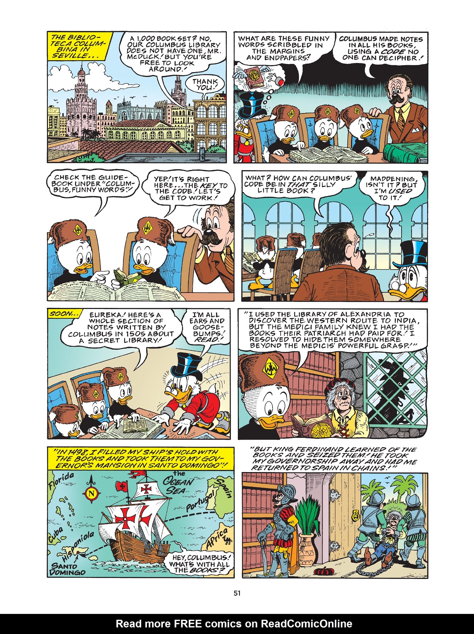 Read online Walt Disney Uncle Scrooge and Donald Duck: The Don Rosa Library comic -  Issue # TPB 5 (Part 1) - 52