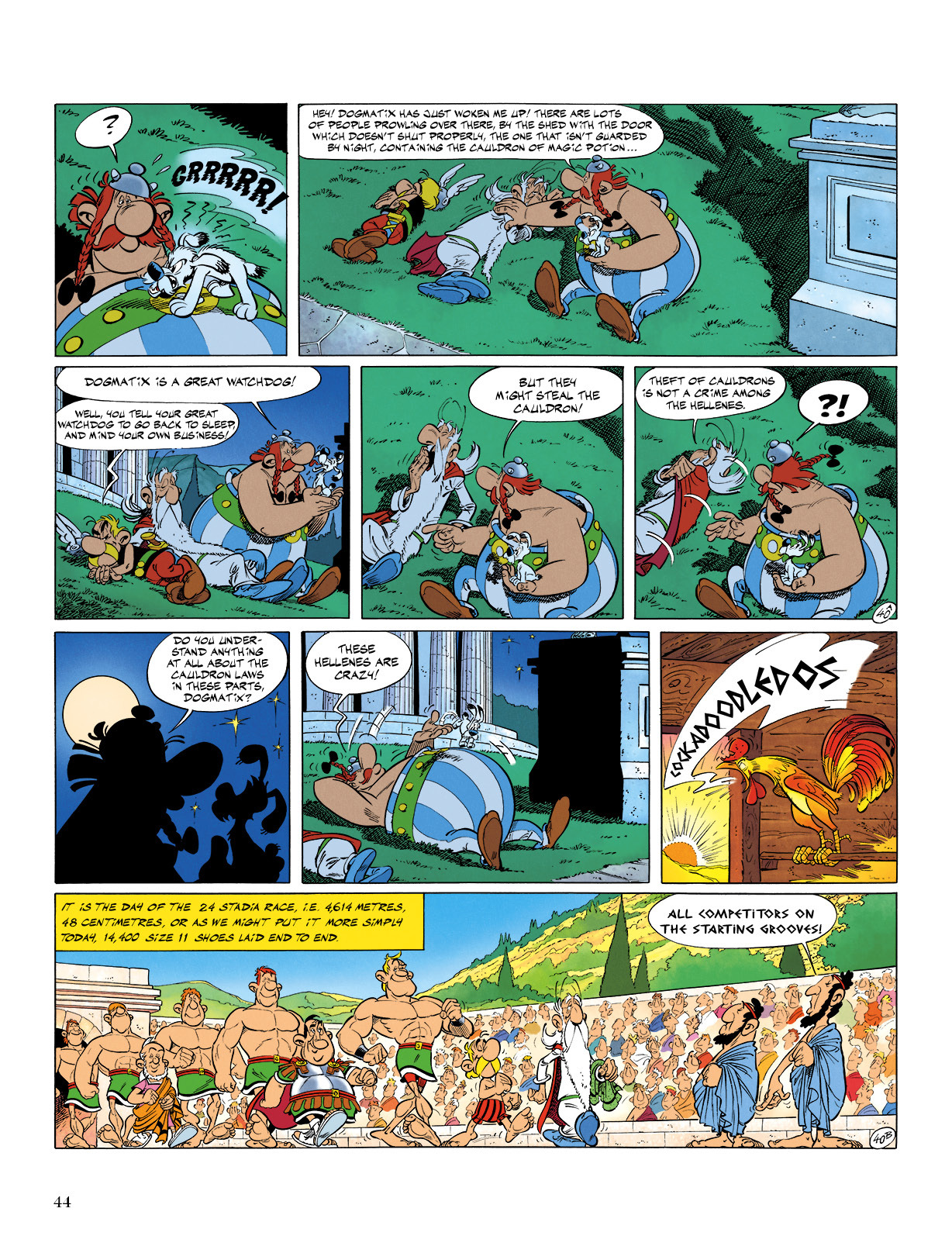 Read online Asterix comic -  Issue #12 - 45