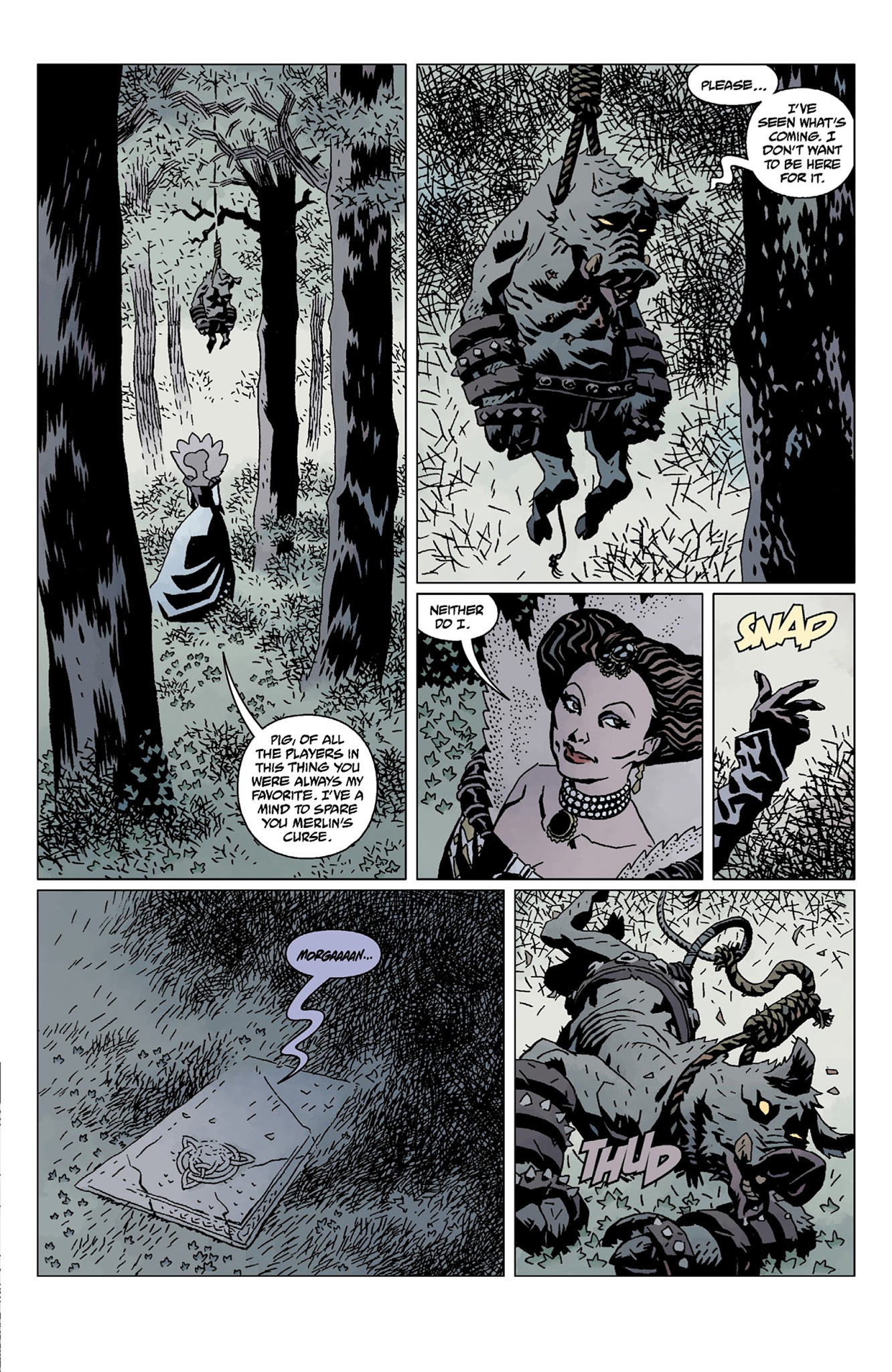Read online Hellboy: The Storm And The Fury comic -  Issue # TPB - 162