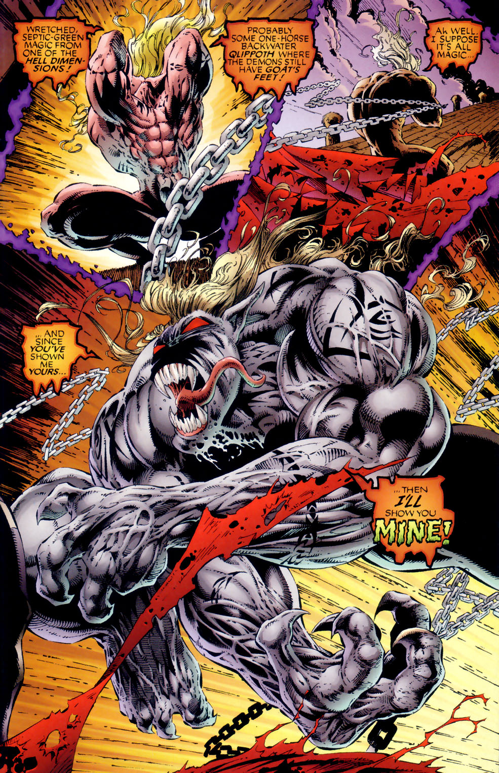 Read online Spawn: Blood Feud comic -  Issue #4 - 18