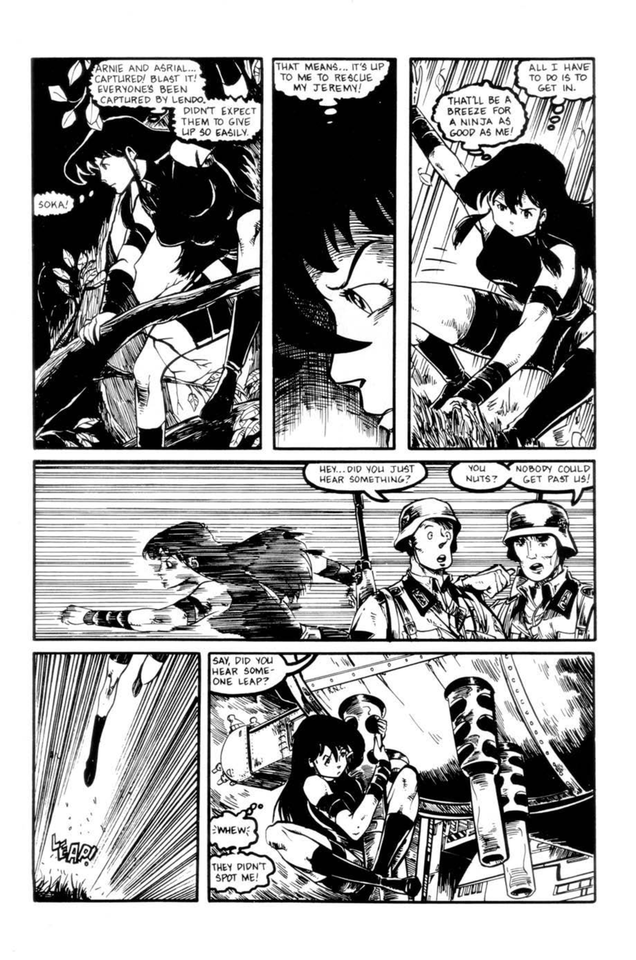 Read online Ninja High School (1986) comic -  Issue #3 - 18