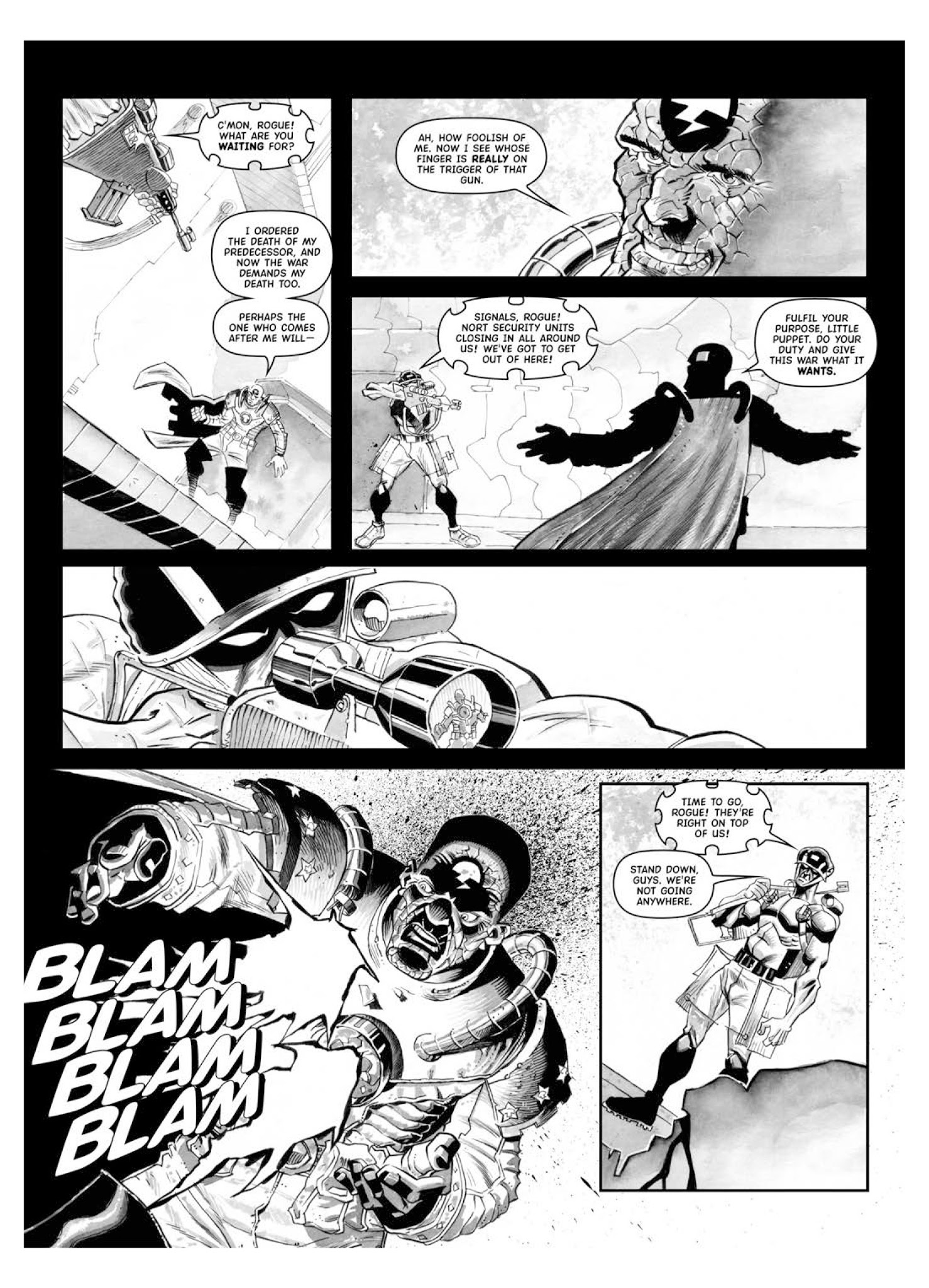 Read online Rogue Trooper: Tales of Nu-Earth comic -  Issue # TPB 4 - 193