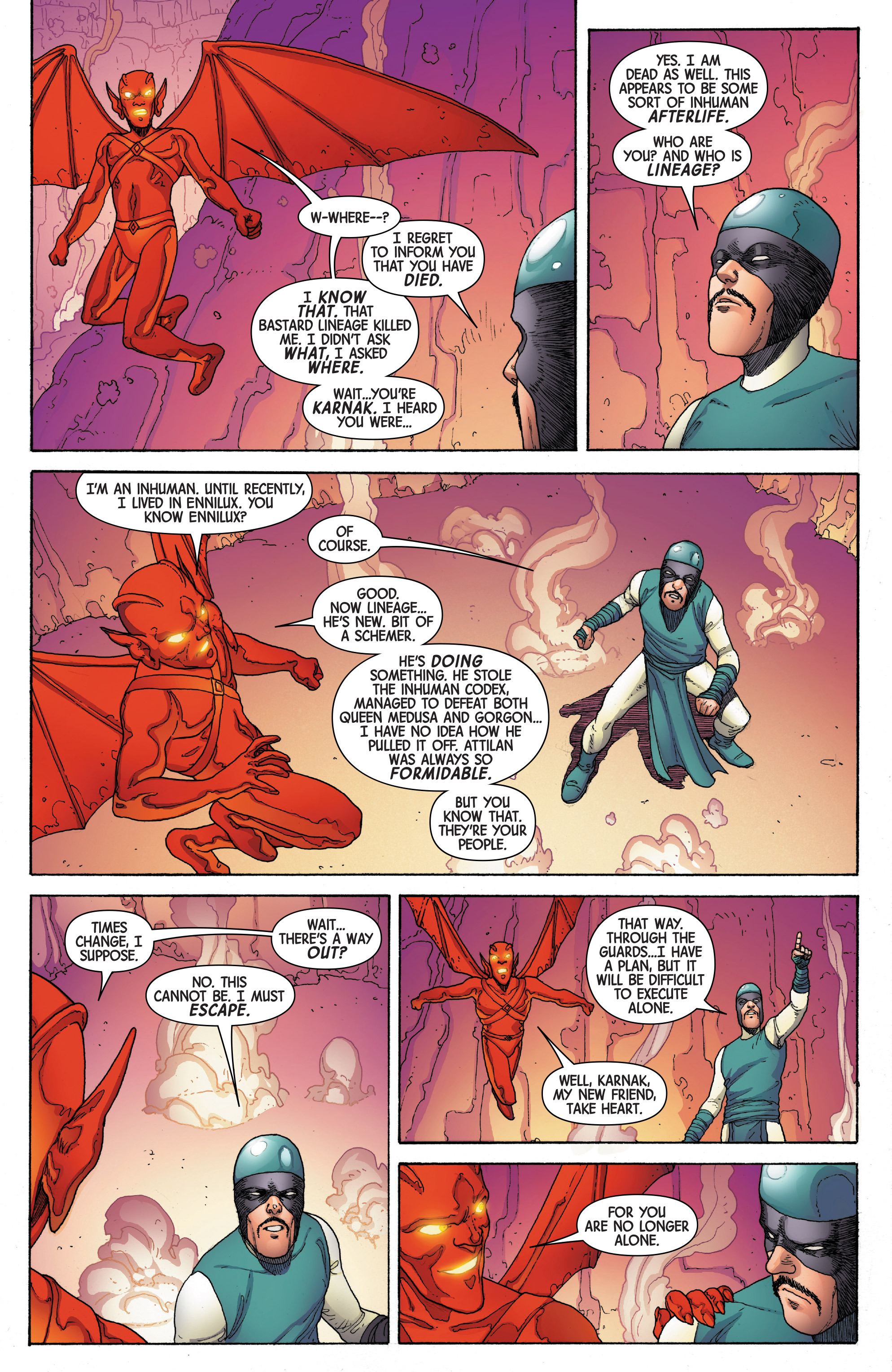 Read online Inhuman (2014) comic -  Issue #14 - 19