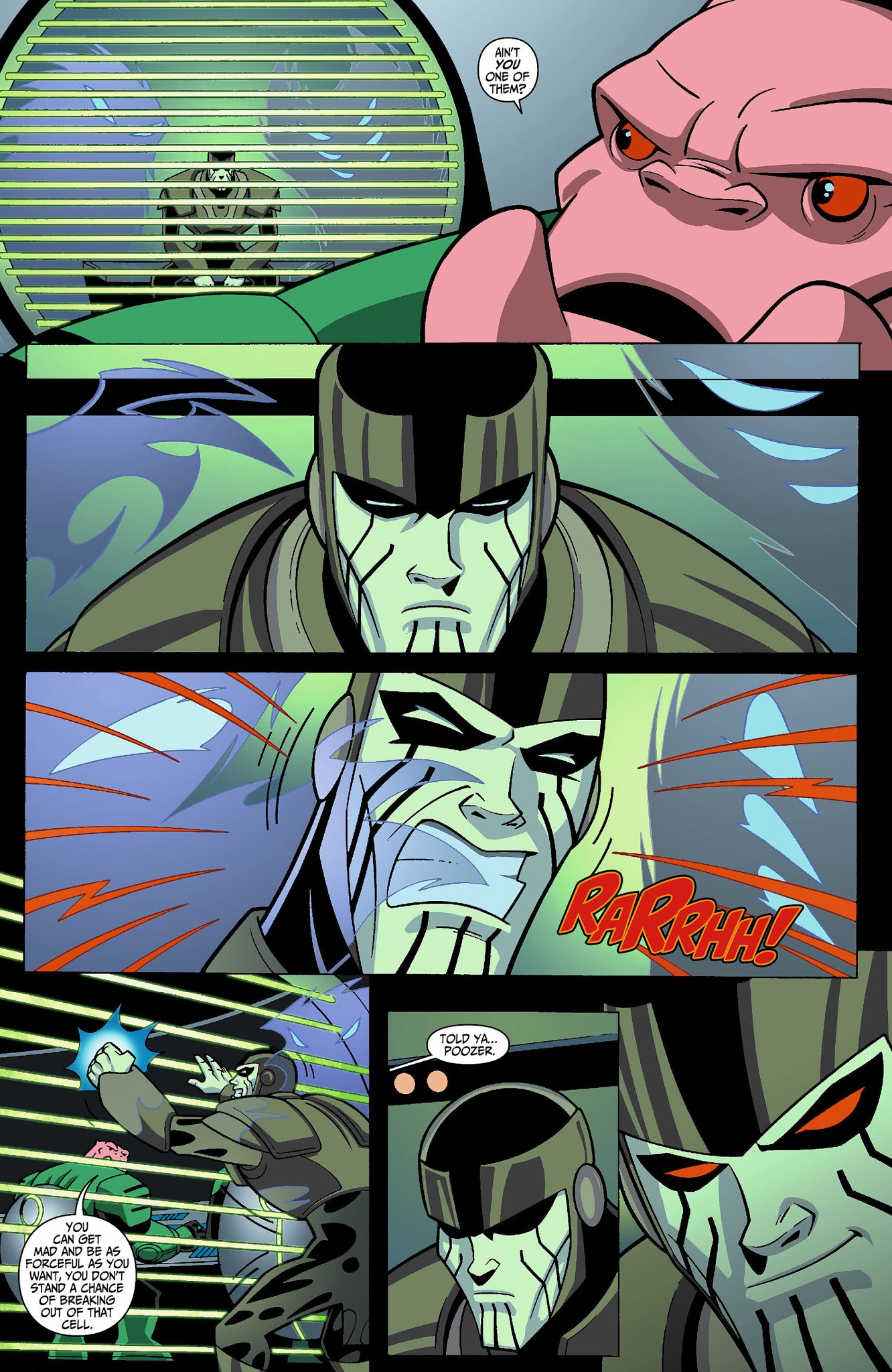 Read online Green Lantern: The Animated Series comic -  Issue #1 - 4