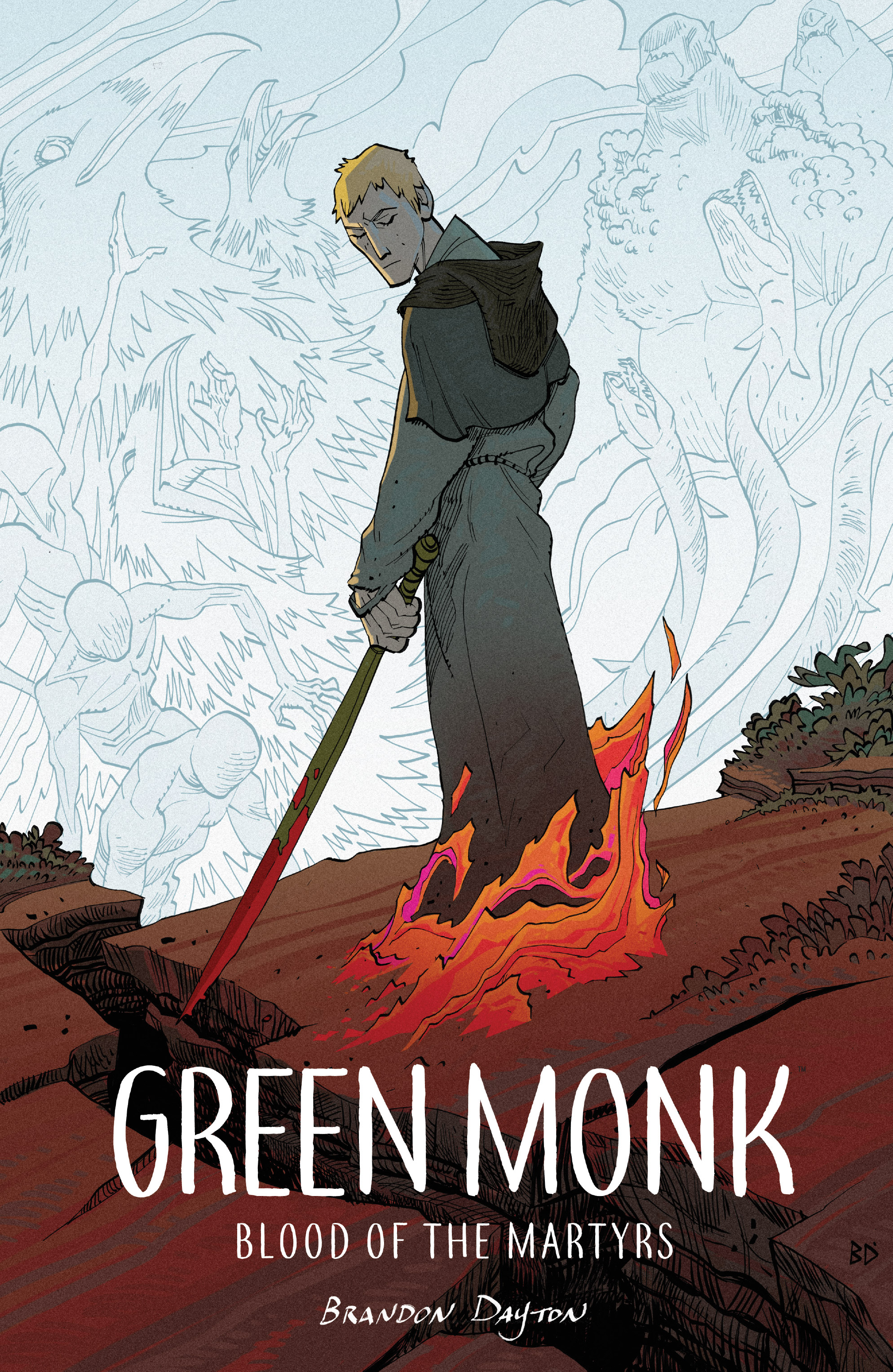 Read online Green Monk: Blood of the Martyrs comic -  Issue # TPB - 1