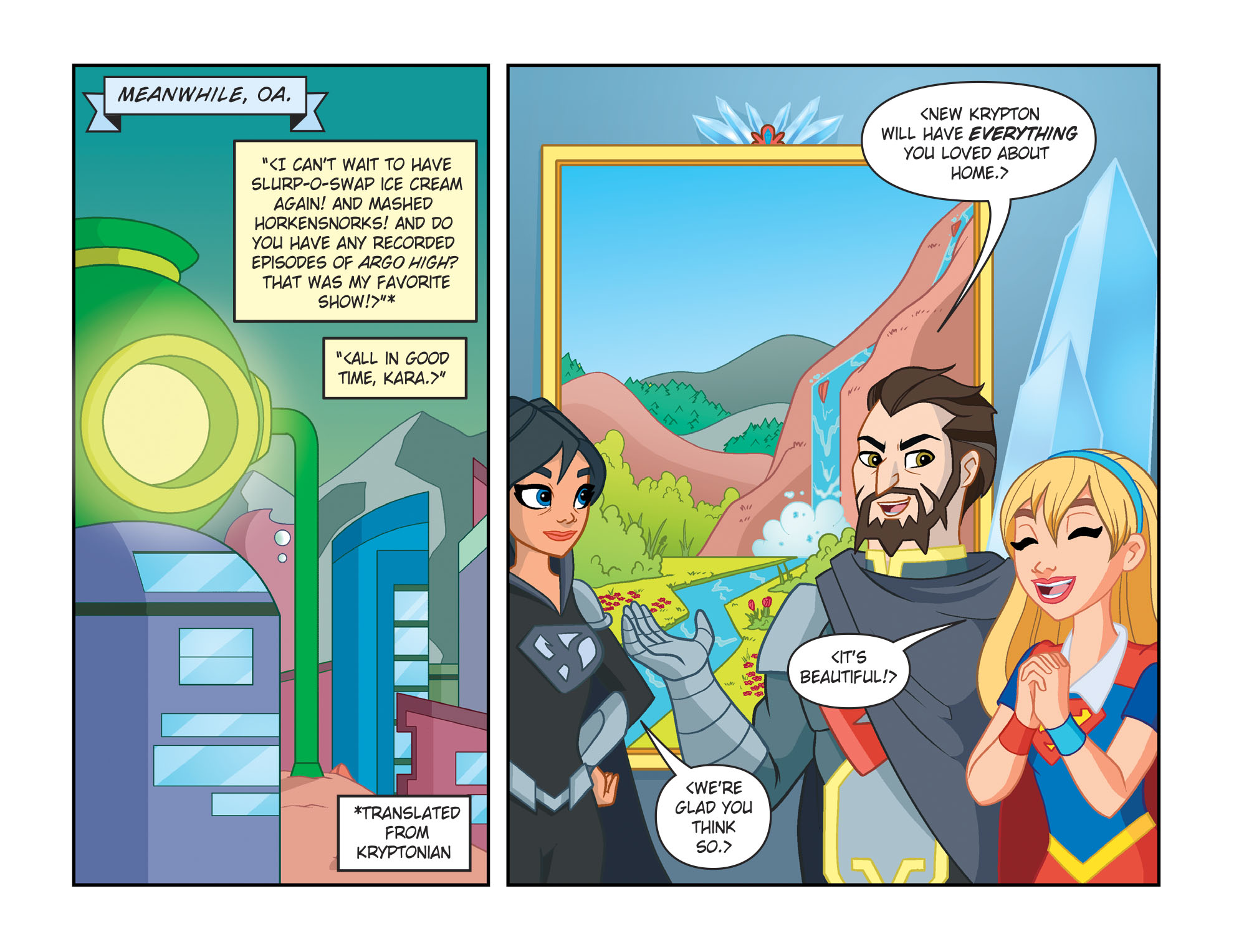 Read online DC Super Hero Girls: Spaced Out comic -  Issue #7 - 22